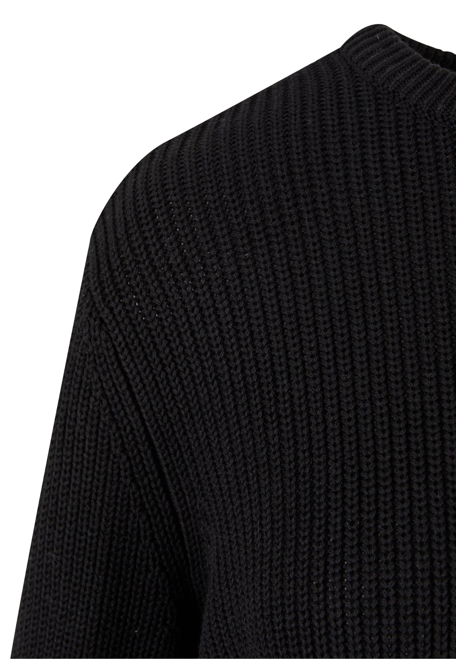 URBAN CLASSICS Rundhalspullover »Urban Classics Damen Ladies Rib Knit Sweater«, (1 tlg.)