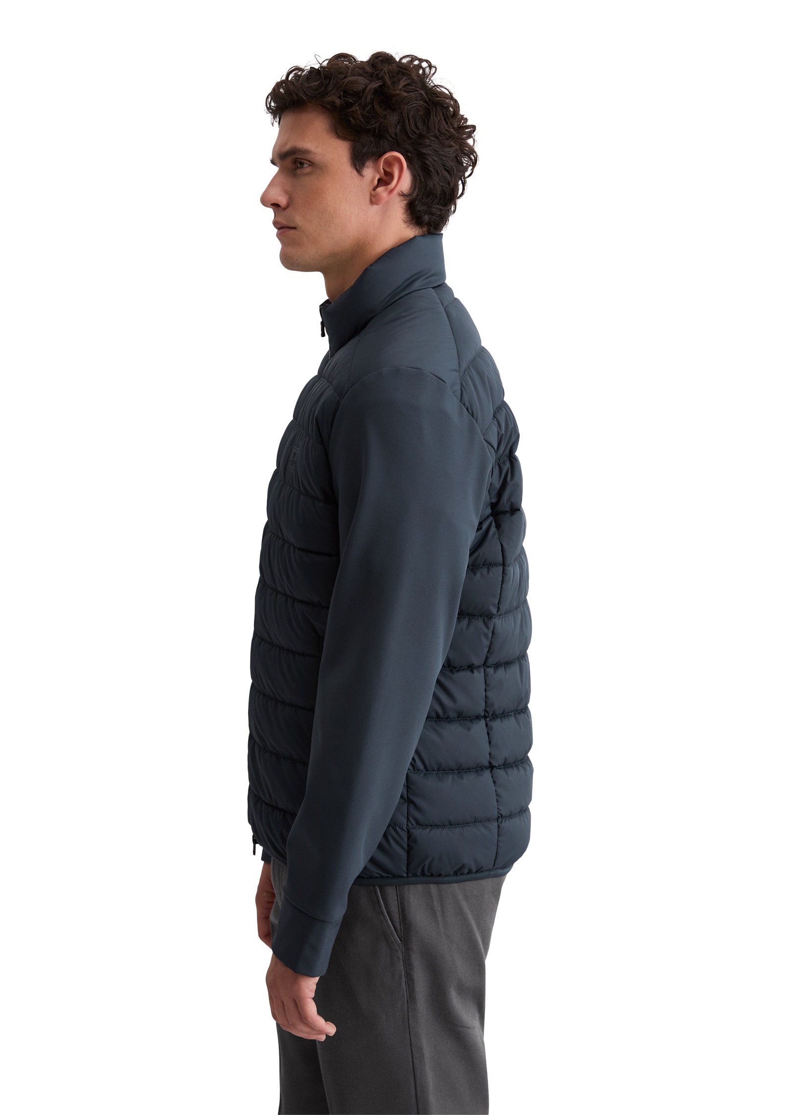 Marc O'Polo Outdoorjacke »mit weichen Scuba-Ärmeln«