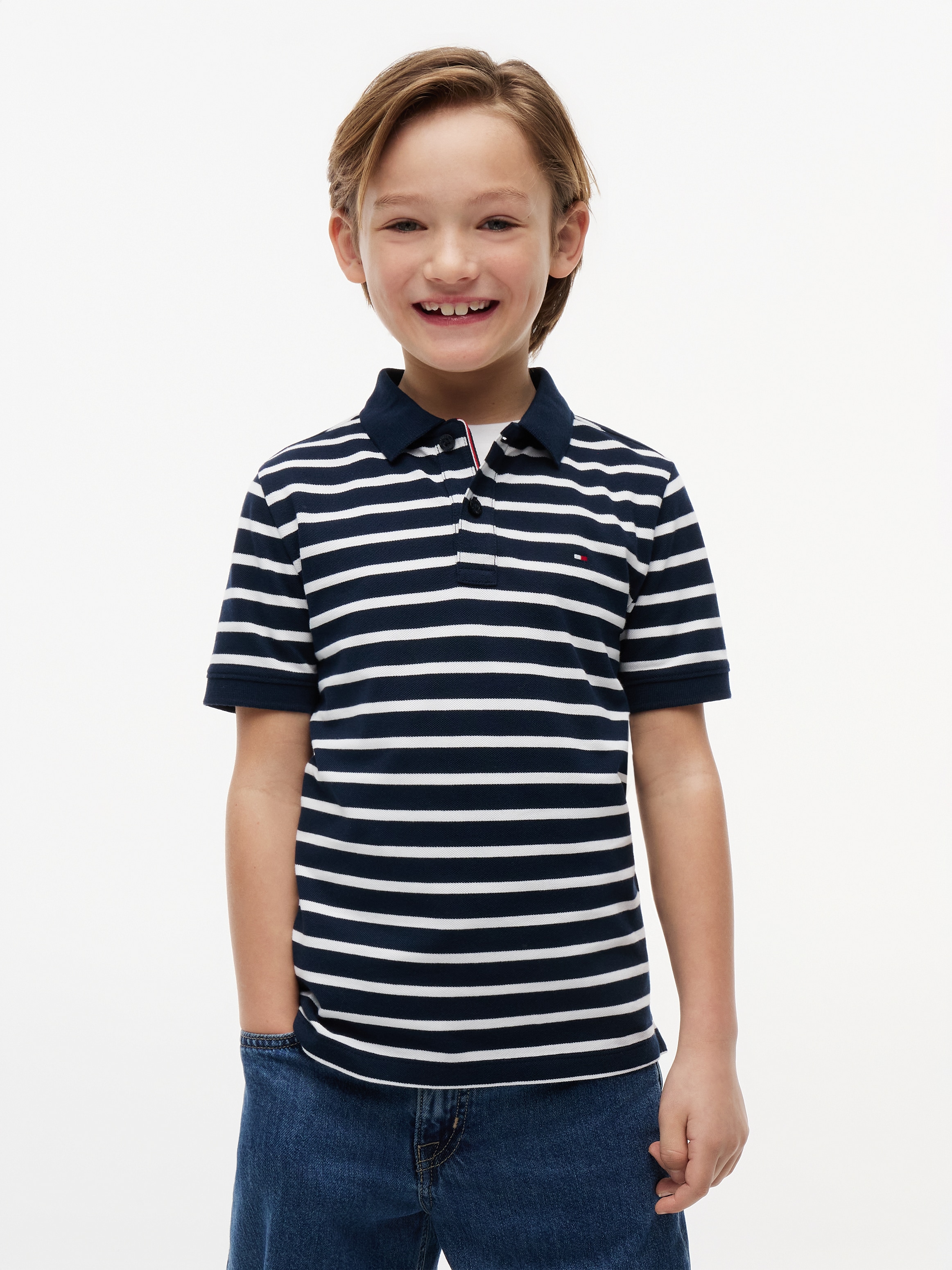 Tommy Hilfiger Poloshirt "FLAG POLO SS" Kinder bis 16 Jahre, regular fit
