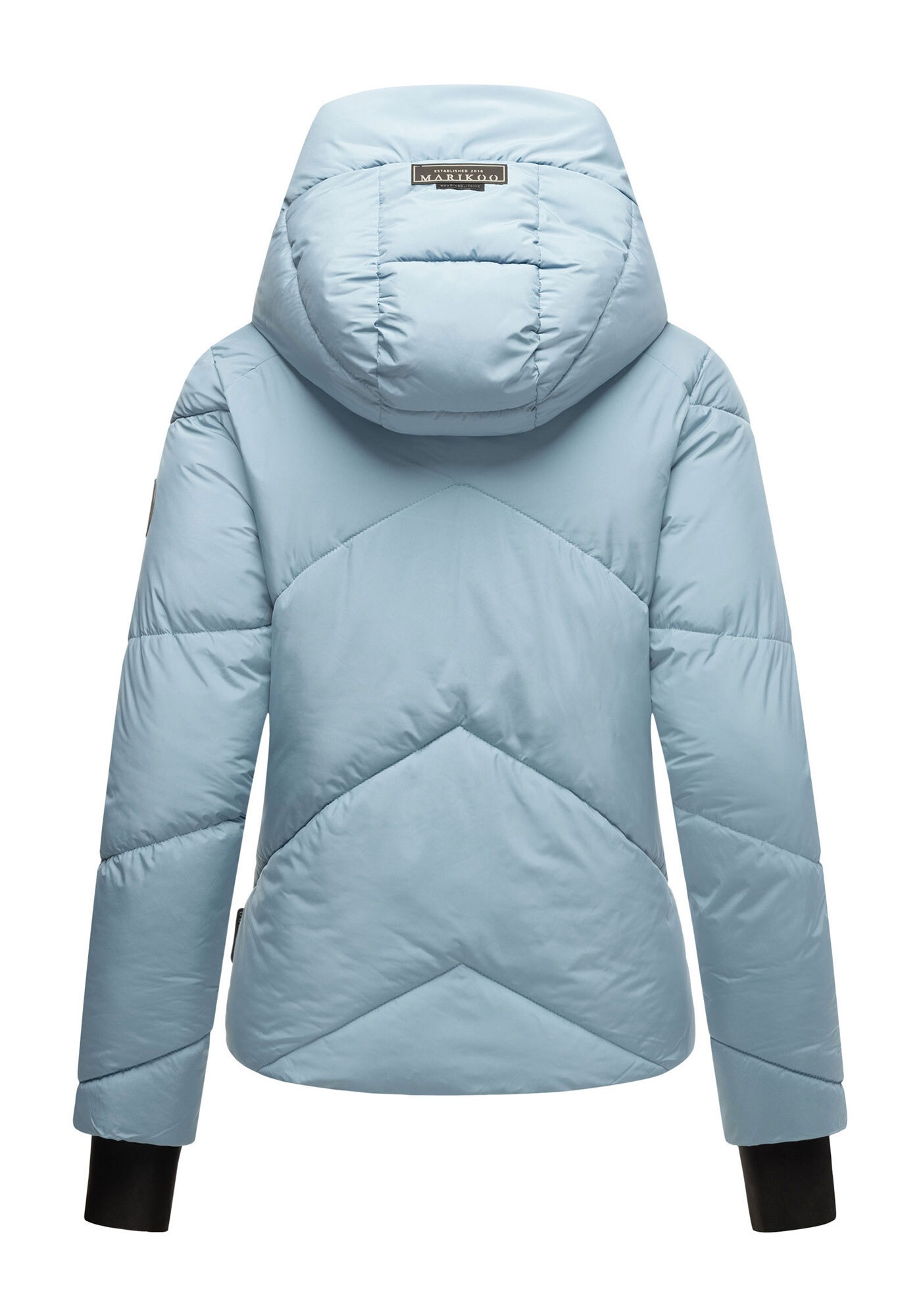 Marikoo Winterjacke »Simaraa«, mit abnehmbarem Kunstfellkragen
