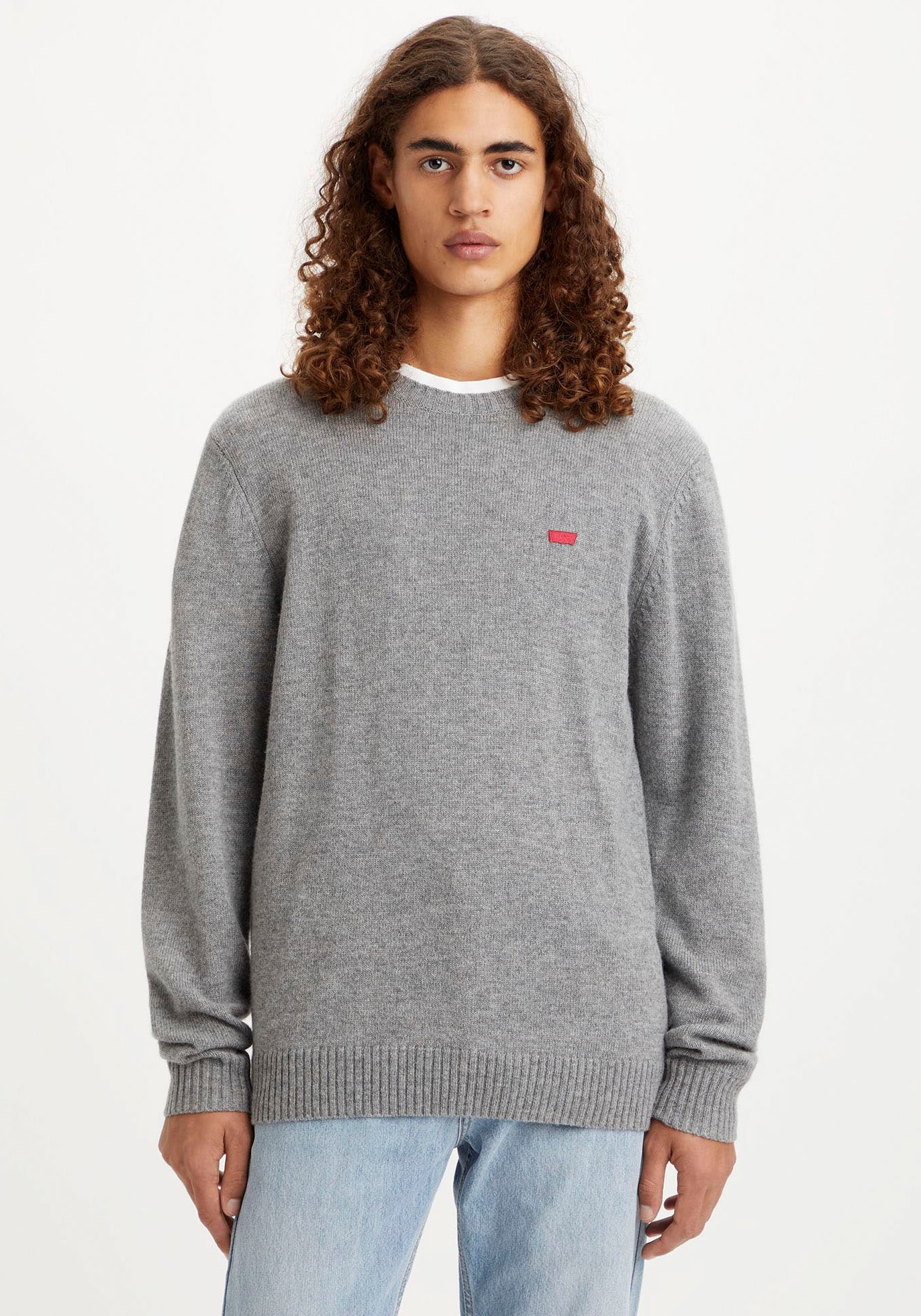 Levis Wollpullover "ORIGINAL HM SWEATER" klassische Rundhalsform günstig online kaufen