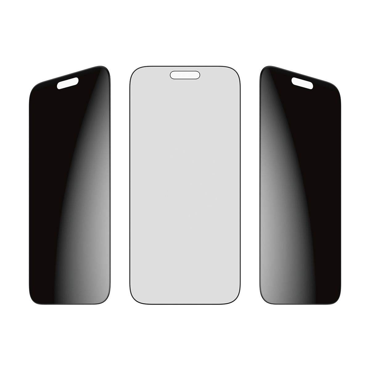 CARE by PanzerGlass Displayschutzglas »2-Way Privacy Ultra-Wide Fit Screen Protector«, für Apple iPhone 17 Pro Max, Displayschutzfolie, Schutzfolie, Bildschirmschutz, kratz- & stoßfest
