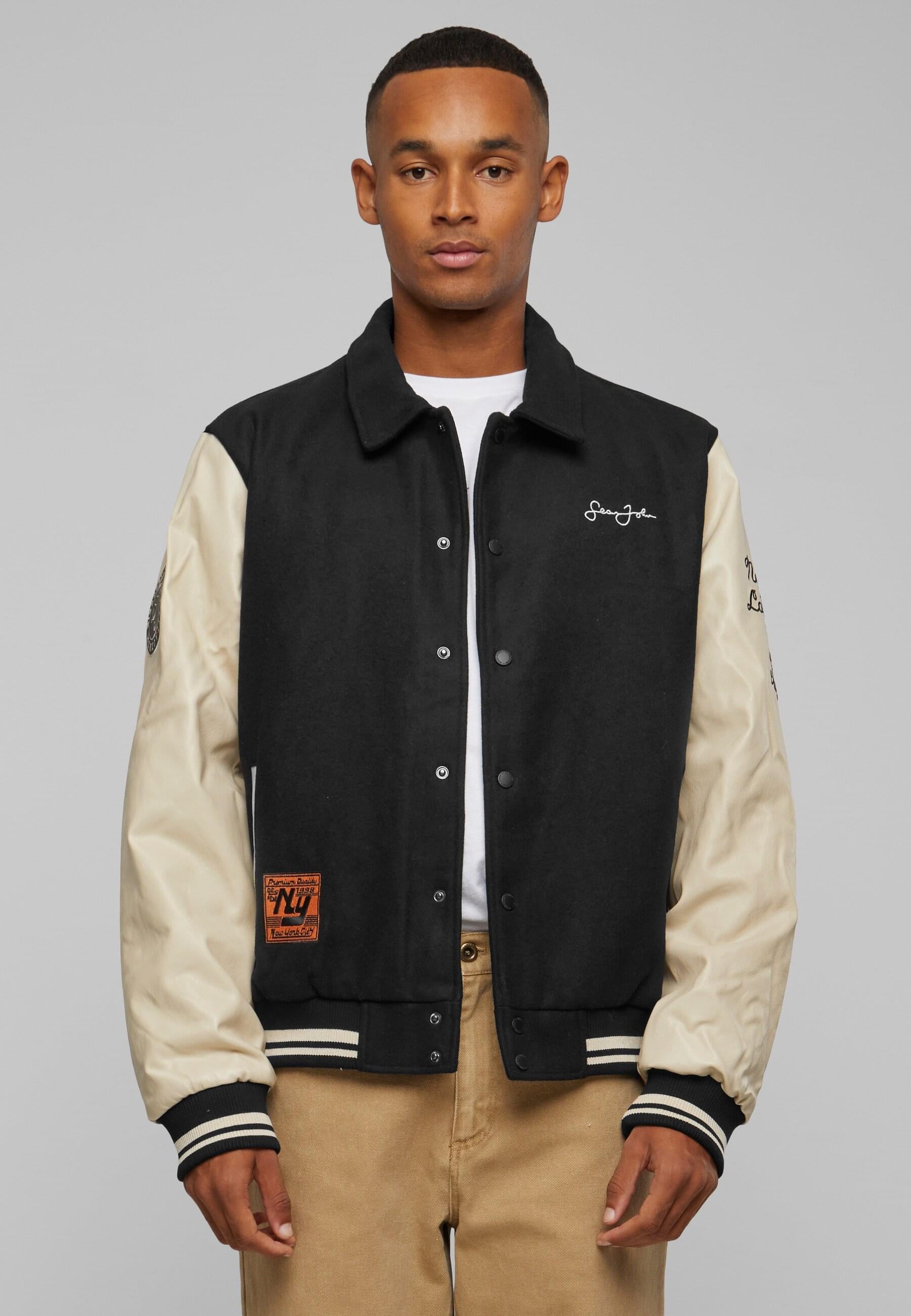 Sean John Collegejacke »Sean John Herren«, (1 St.), ohne Kapuze