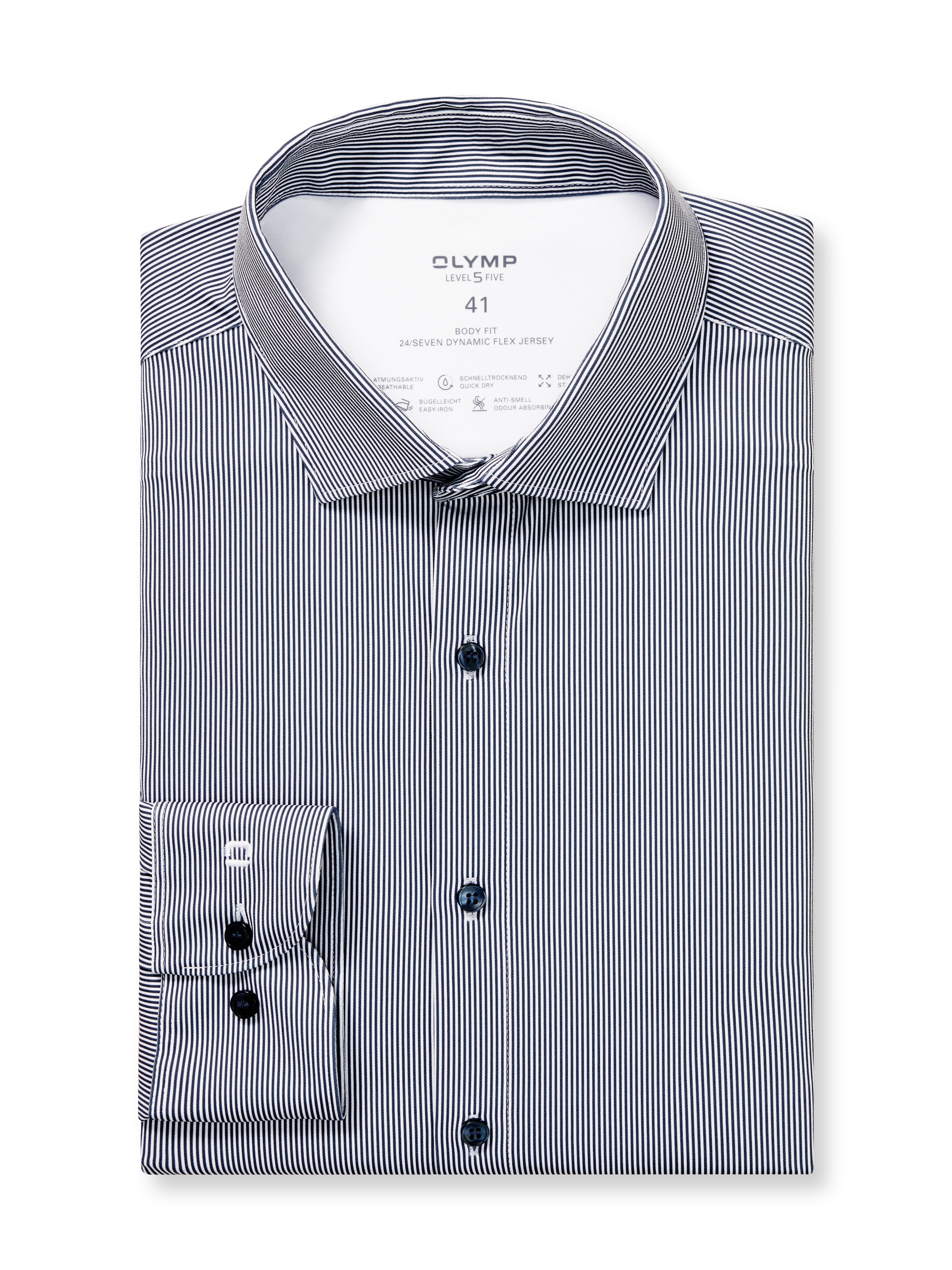 OLYMP Langarmhemd "Level Five 24/Seven" günstig online kaufen