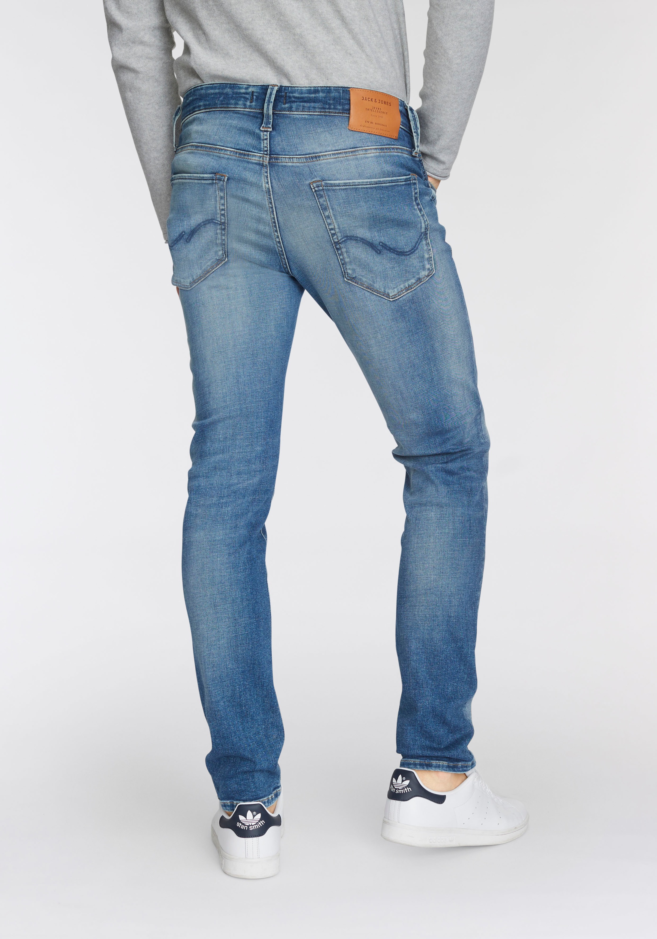Jack & Jones Slim-fit-Jeans "JJIGLENN JJICON JJ 619 50SPS NOOS" Baumwollmis günstig online kaufen