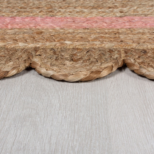 FLAIR RUGS Teppich »Grace«, rechteckig, aus 100% Jute,  fußbodenheizungsgeeignet, mit Bordüre kaufen | BAUR