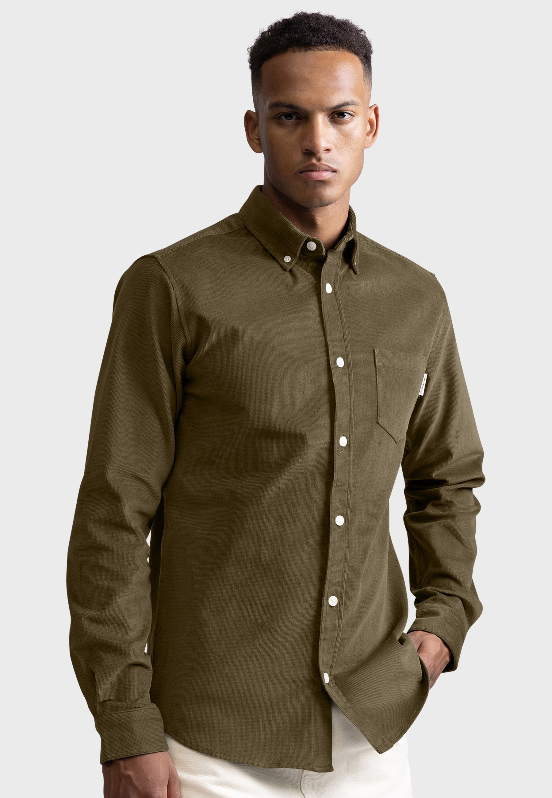 REDEFINED REBEL Langarmhemd »Redefined Rebel Shirt RRPark Shirt Corduroy REGULAR FIT«