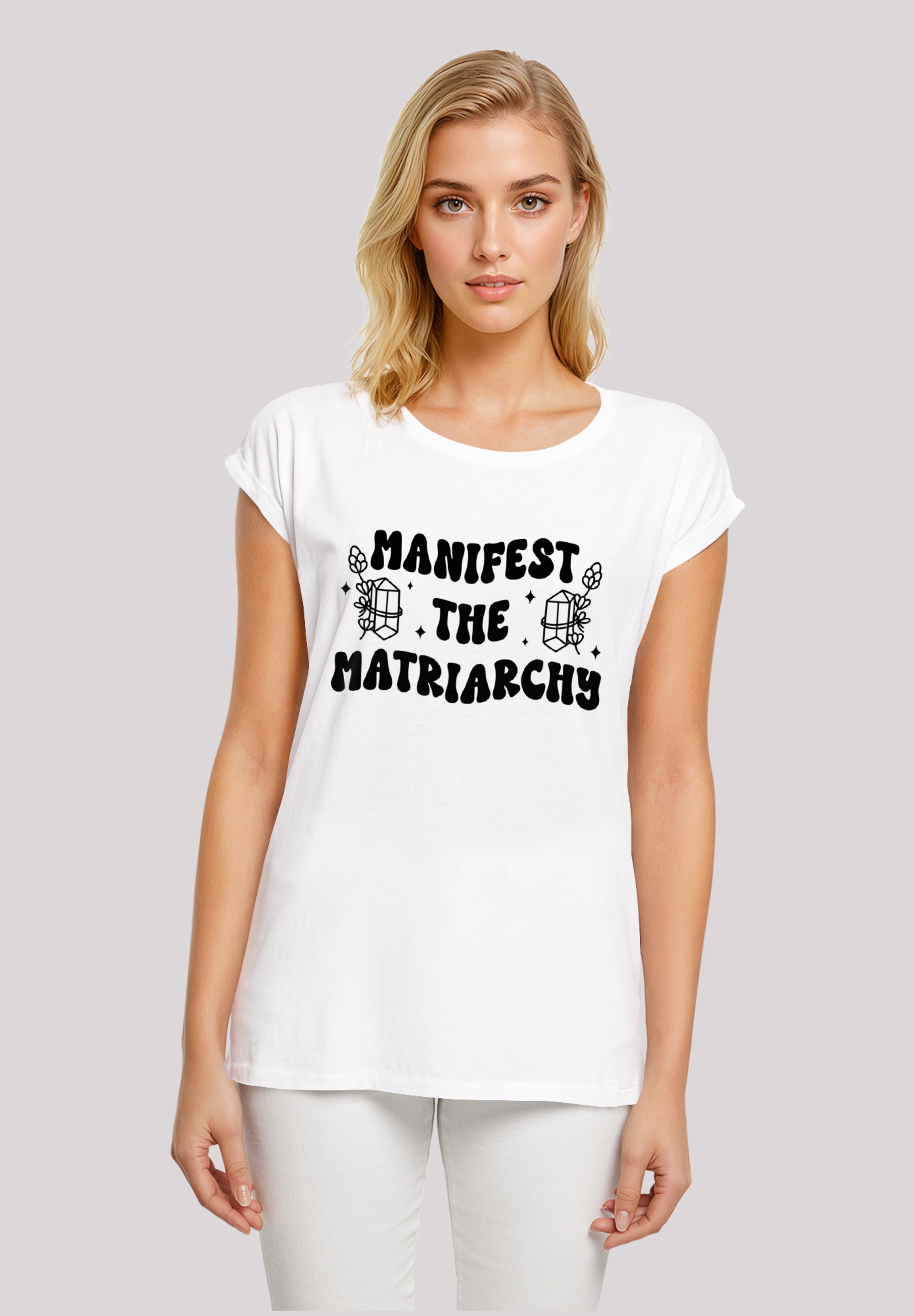 F4NT4STIC T-Shirt "Feministisch Manifest The Matriarchy Frauentag", Premium günstig online kaufen