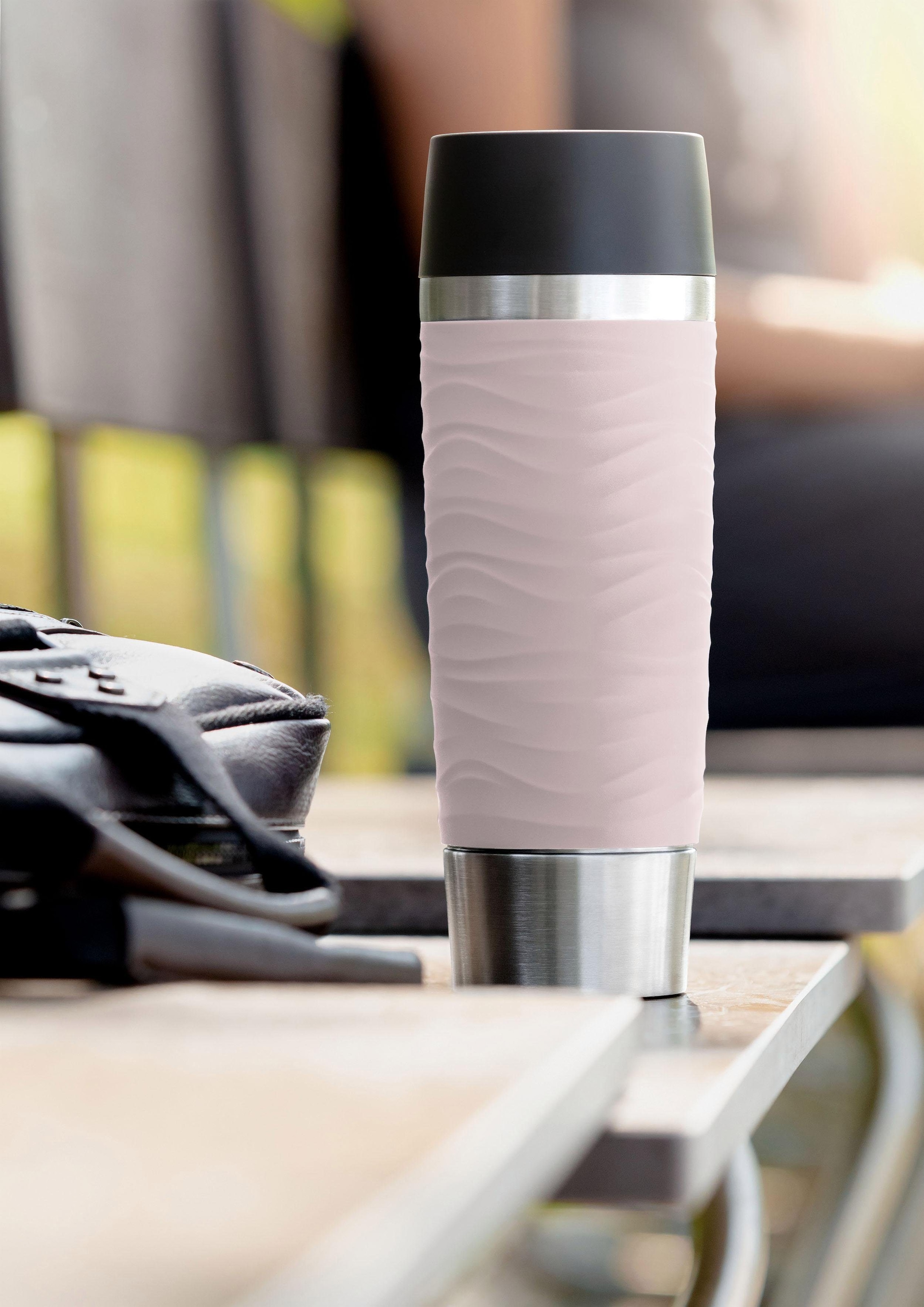 Emsa Thermobecher »Travel Mug Wave«, hält Getränke bis zu 4 Stunden heiß  oder 8 Stunden kalt bestellen | BAUR