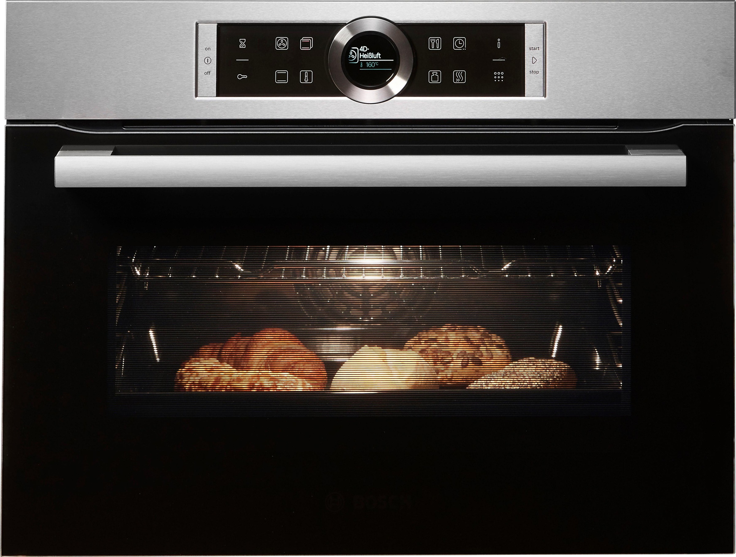 BOSCH Pyrolyse Backofen 8 »CBG675BS3«, mit Teleskopauszug nachrüstbar, Pyrolyse-Selbstreinigung