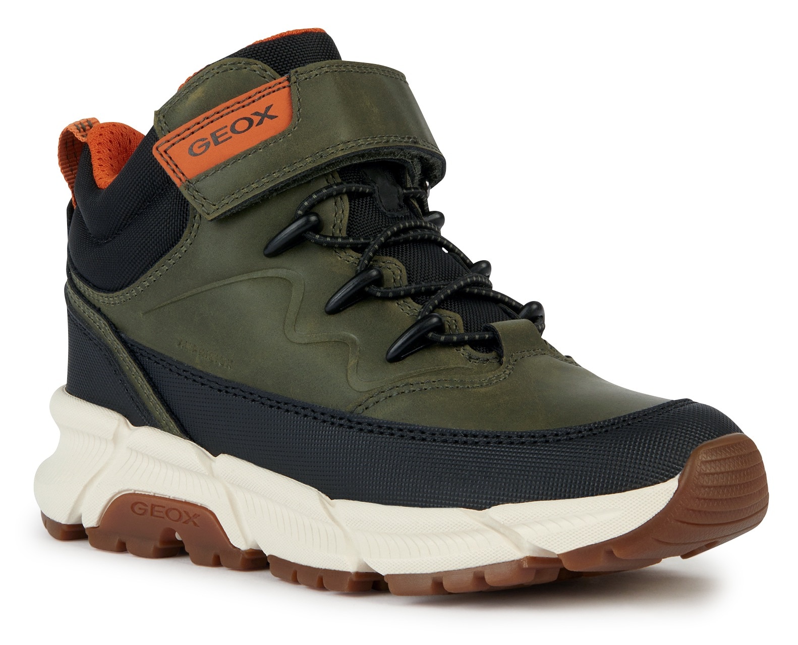 Geox Winterboots "J FLEXYPER PLUS BOY ABX", High Top Sneaker, Schnürboots mit wasserabweisender TEX-Ausstattung