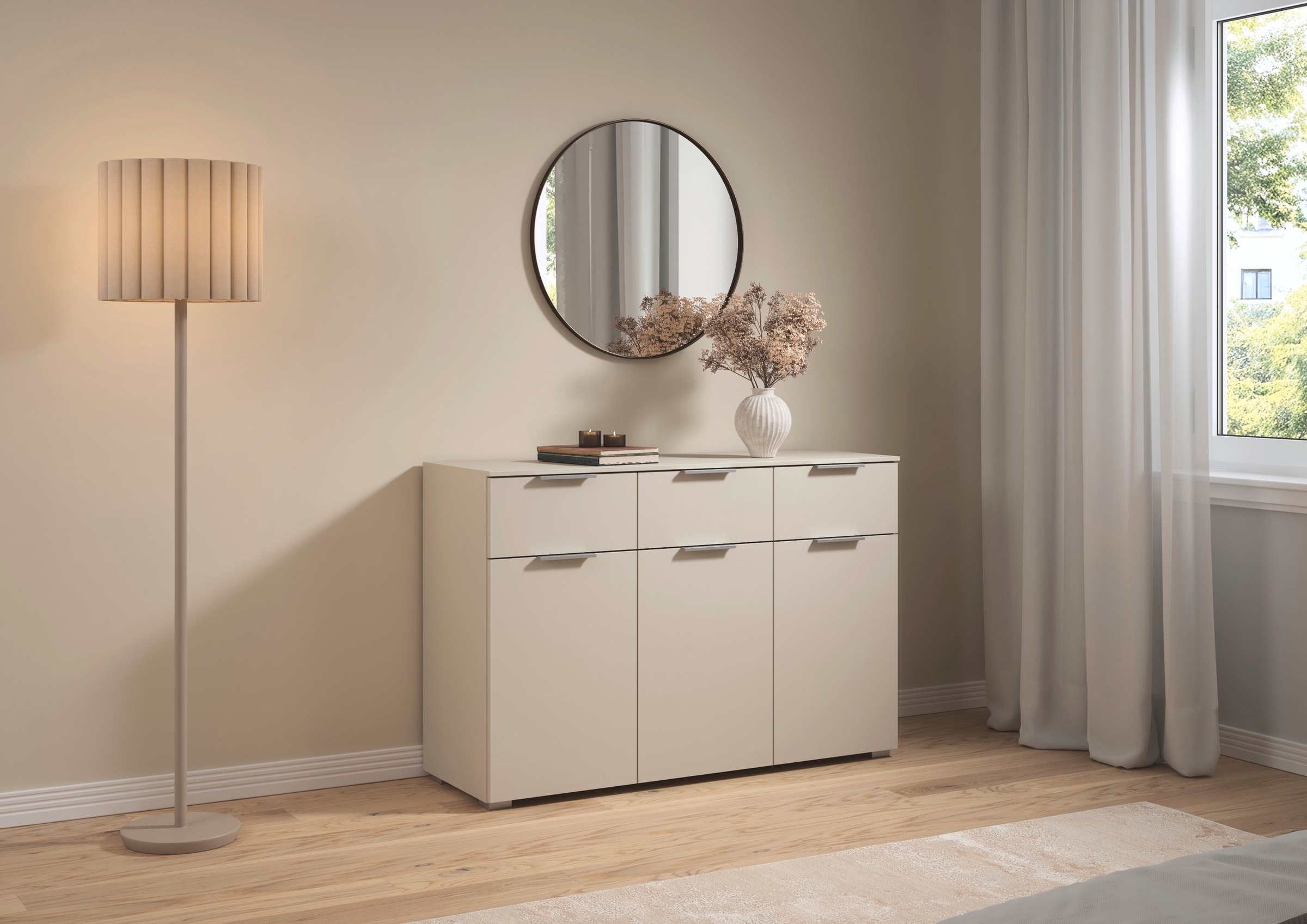 rauch Kombikommode "Sideboard Schubladenkommode CORTONA mit Dekor-Front" Br günstig online kaufen