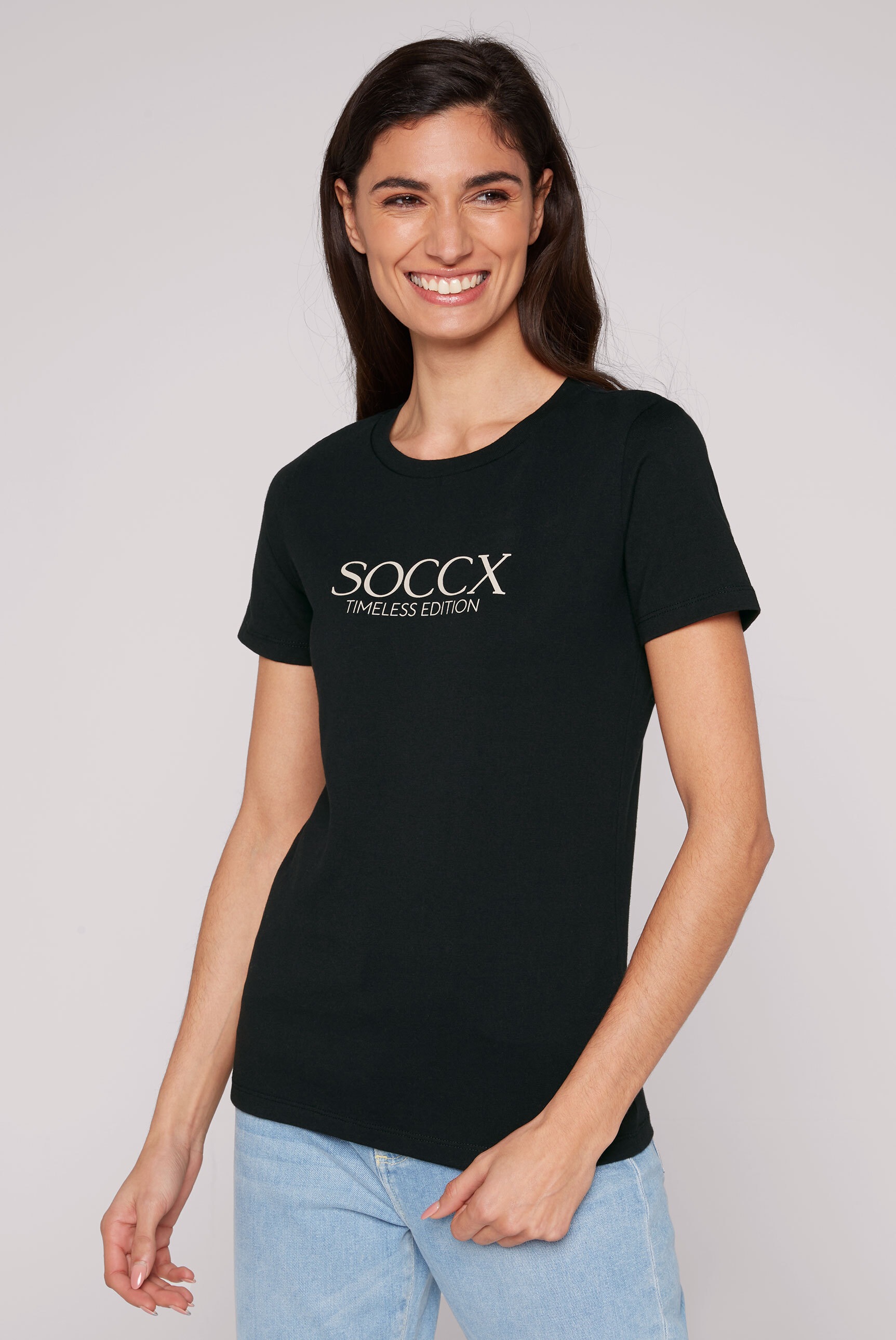 SOCCX aus online Baumwolle | BAUR Rundhalsshirt, kaufen