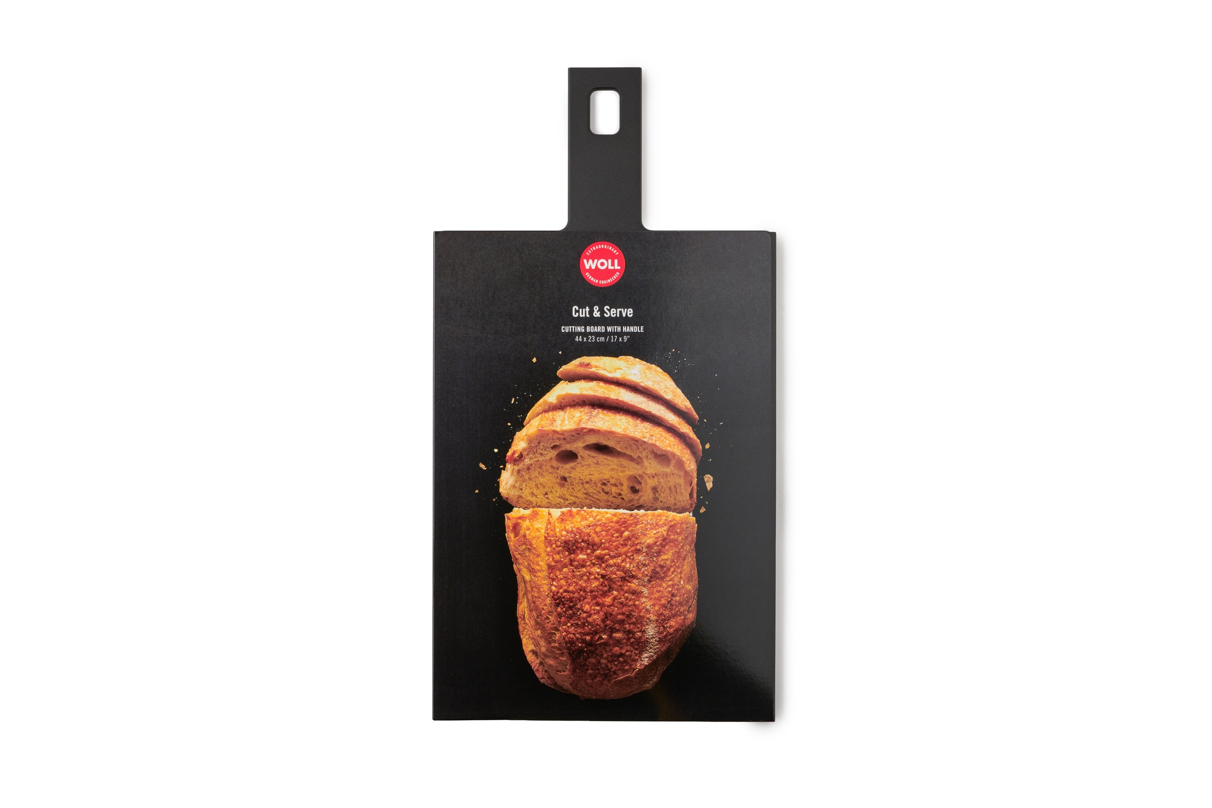 WOLL Servierbrett »Cut & Serve« aus Papierverbundstoff