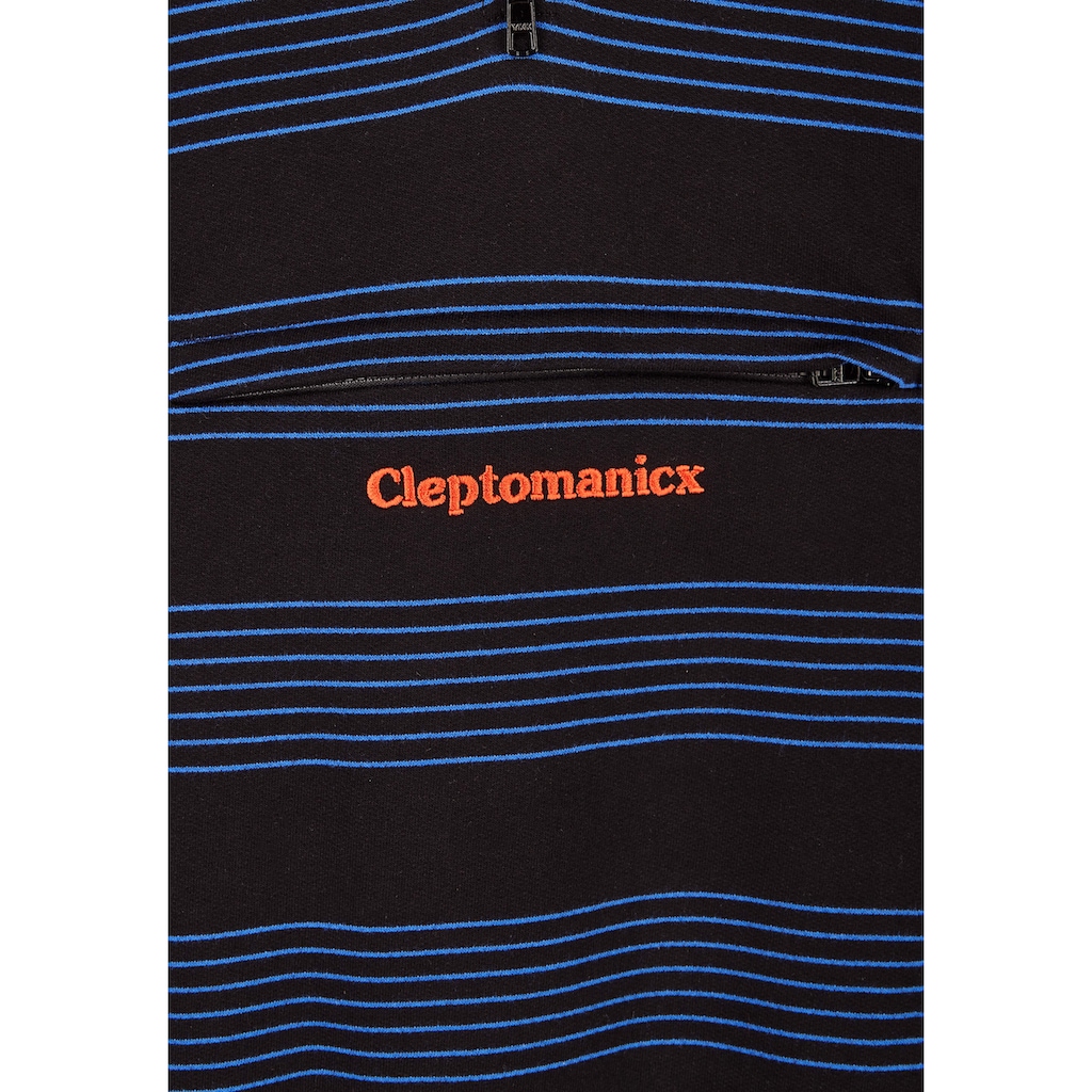 Cleptomanicx Kapuzensweatshirt »Lost Stripe«