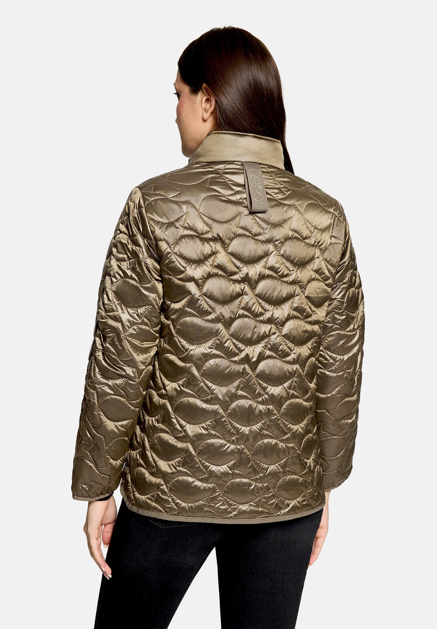 Cartoon Steppjacke »Damen mit Eingrifftaschen«