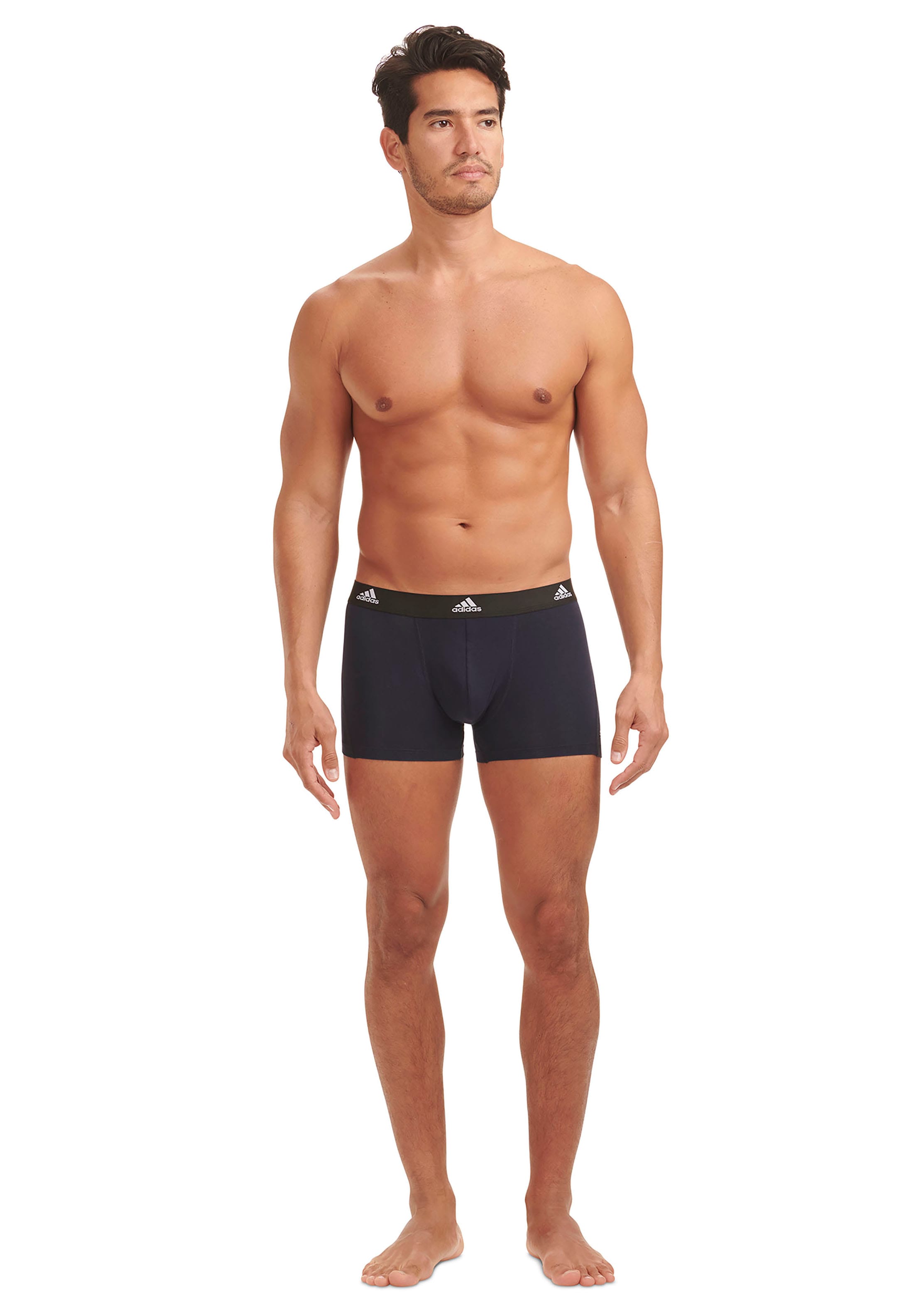 adidas Sportswear Boxer ""Active Flex Cotton"", (3er-Pack), mit weicher Nahtverarbeitung und tonalem Logo