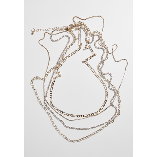 URBAN CLASSICS Edelstahlkette »Accessoires Valeria Layering Necklace«  kaufen | BAUR