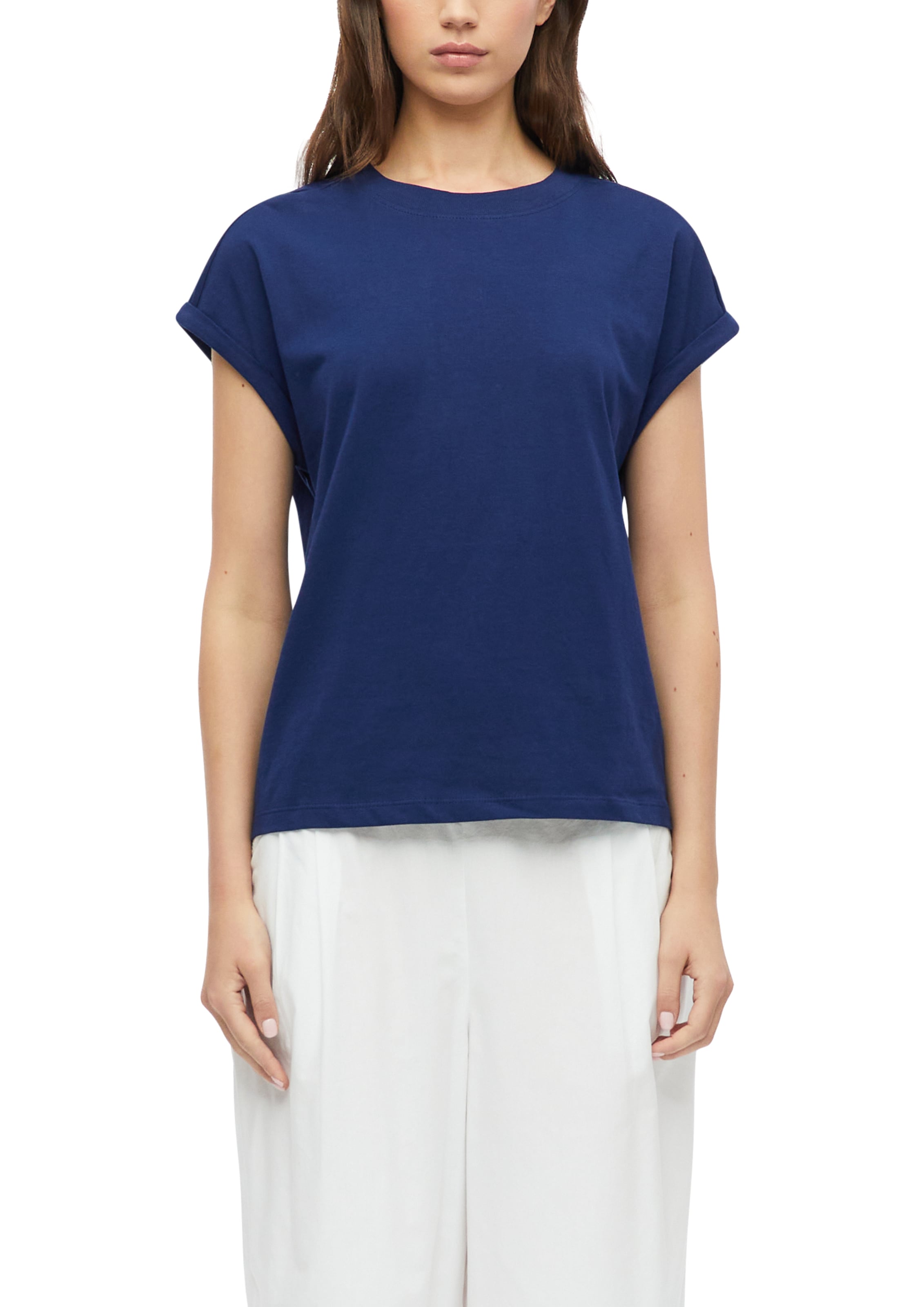 s.Oliver Kurzarmshirt Sommershirt - unifarben