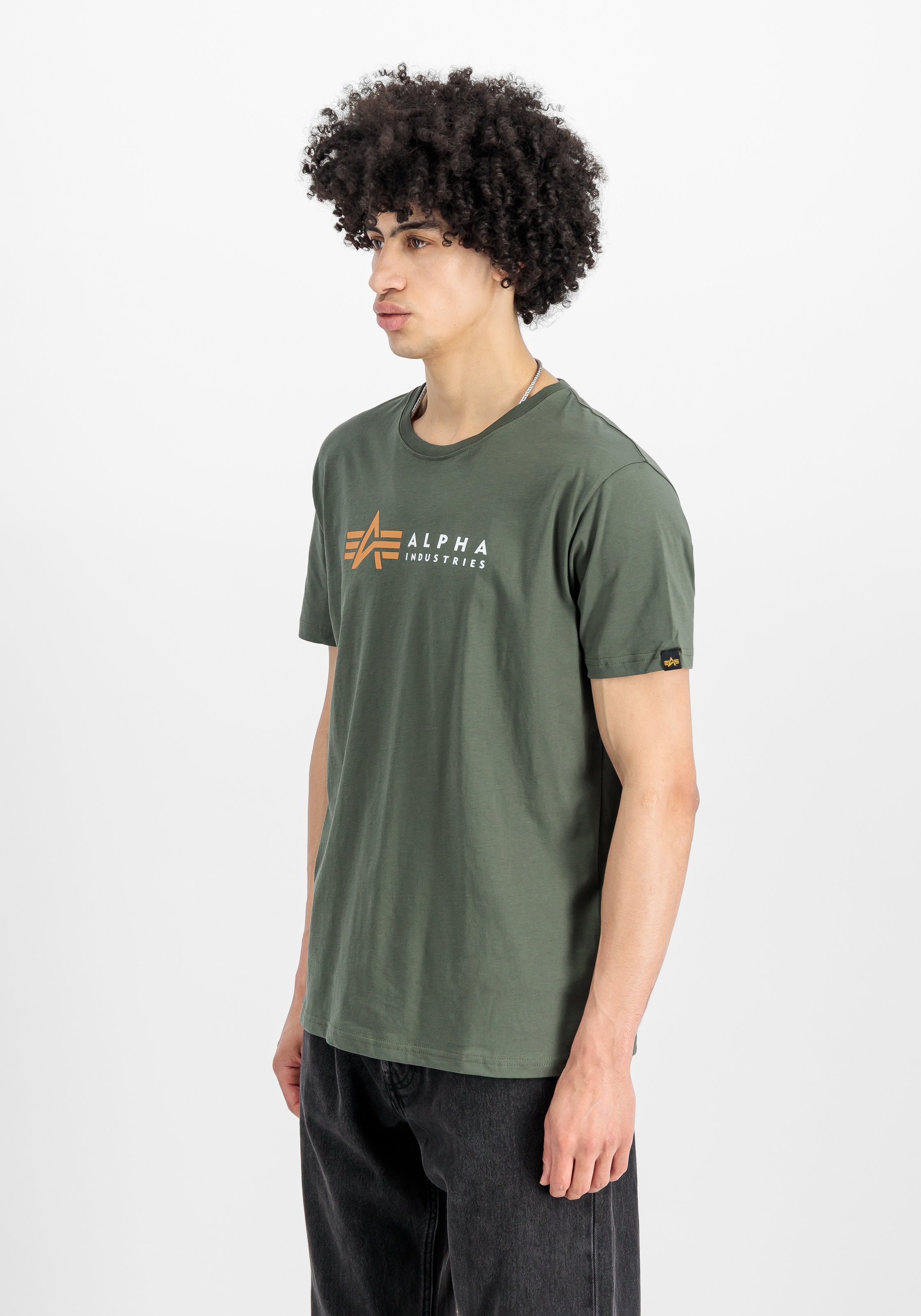Alpha Industries Kurzarmshirt »Alpha Label T«