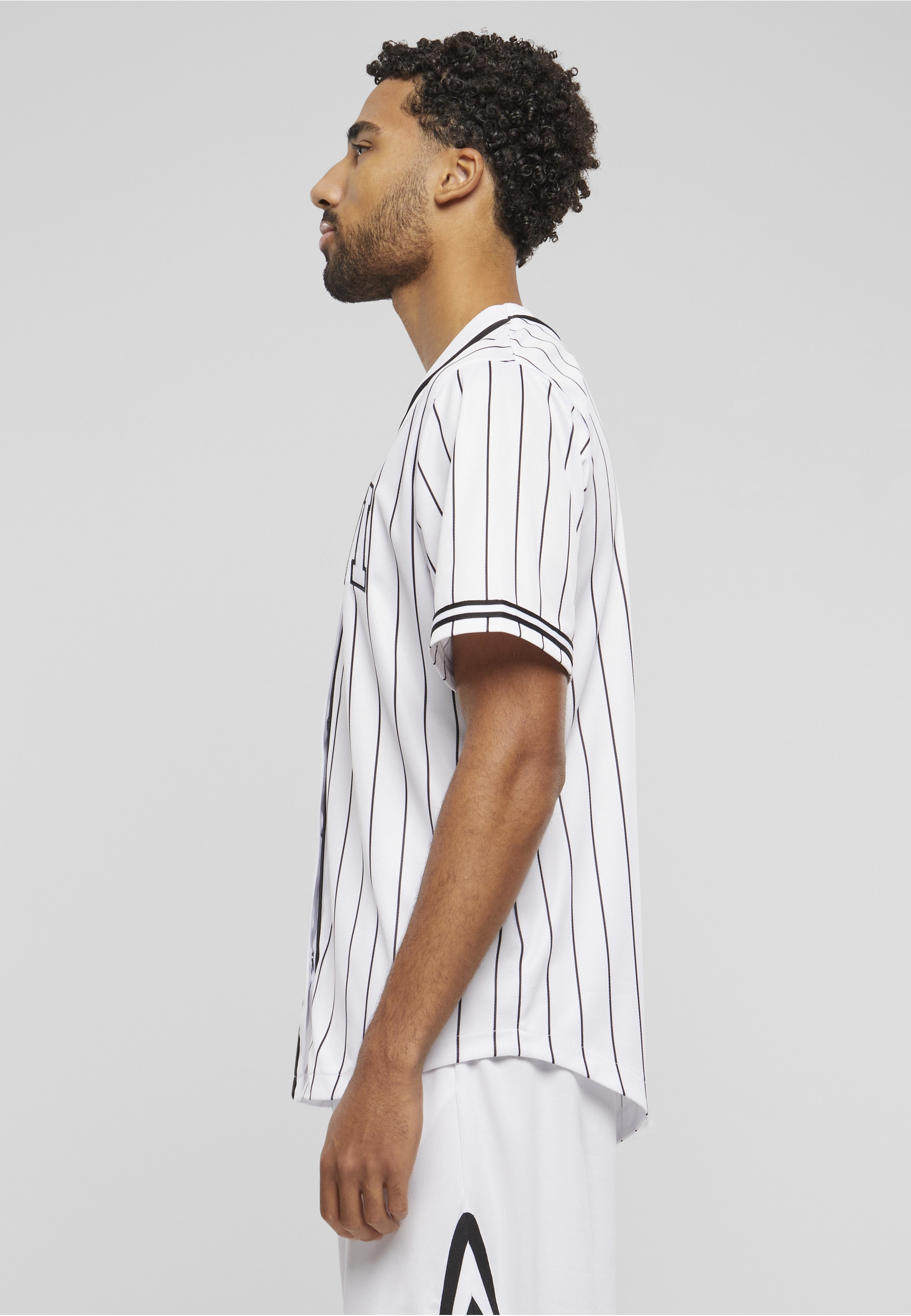 Karl Kani Funktionshemd »Karl Kani Herren KM221-115-2 Serif Pinstripe Baseball Shirt« 1
