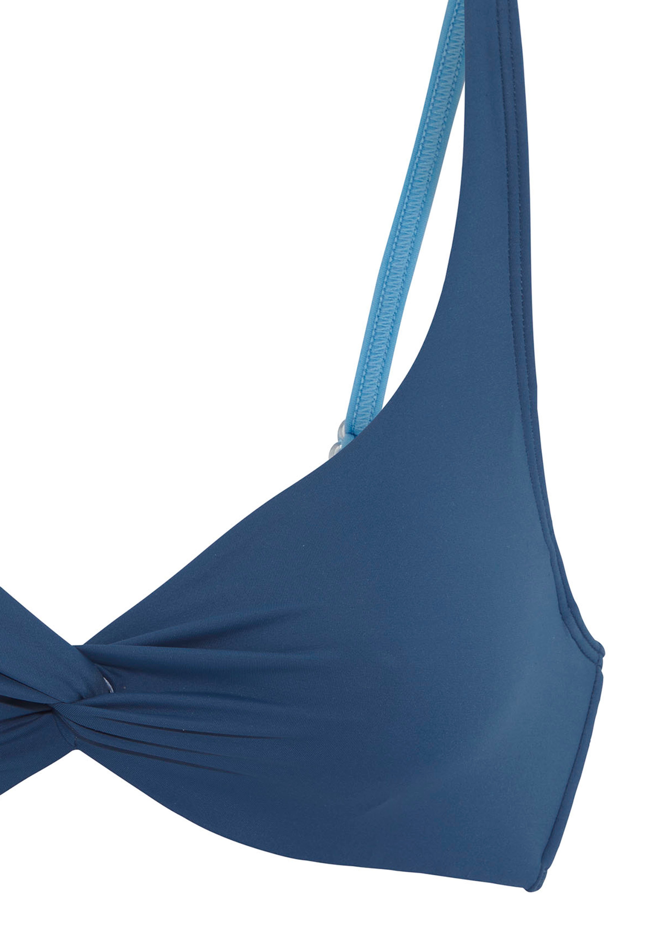 Thumbnail - LASCANA ACTIVE Bügel-Bikini-Top "Oceana", mit Knotenoptik vorn