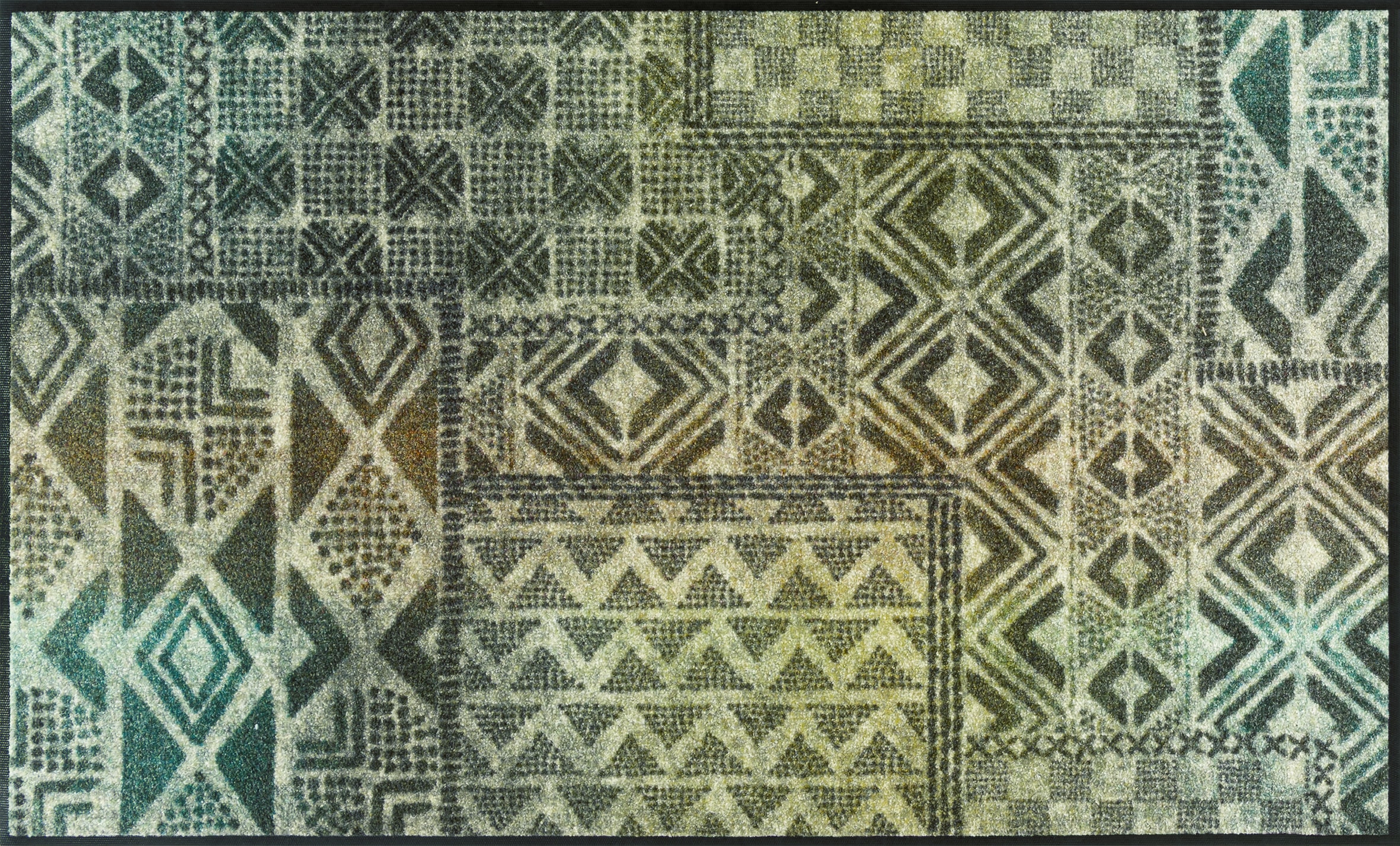 wash+dry by Kleen-Tex Fußmatte "und Läufer Aztec Nomad" rechteckig 7 mm Höhe