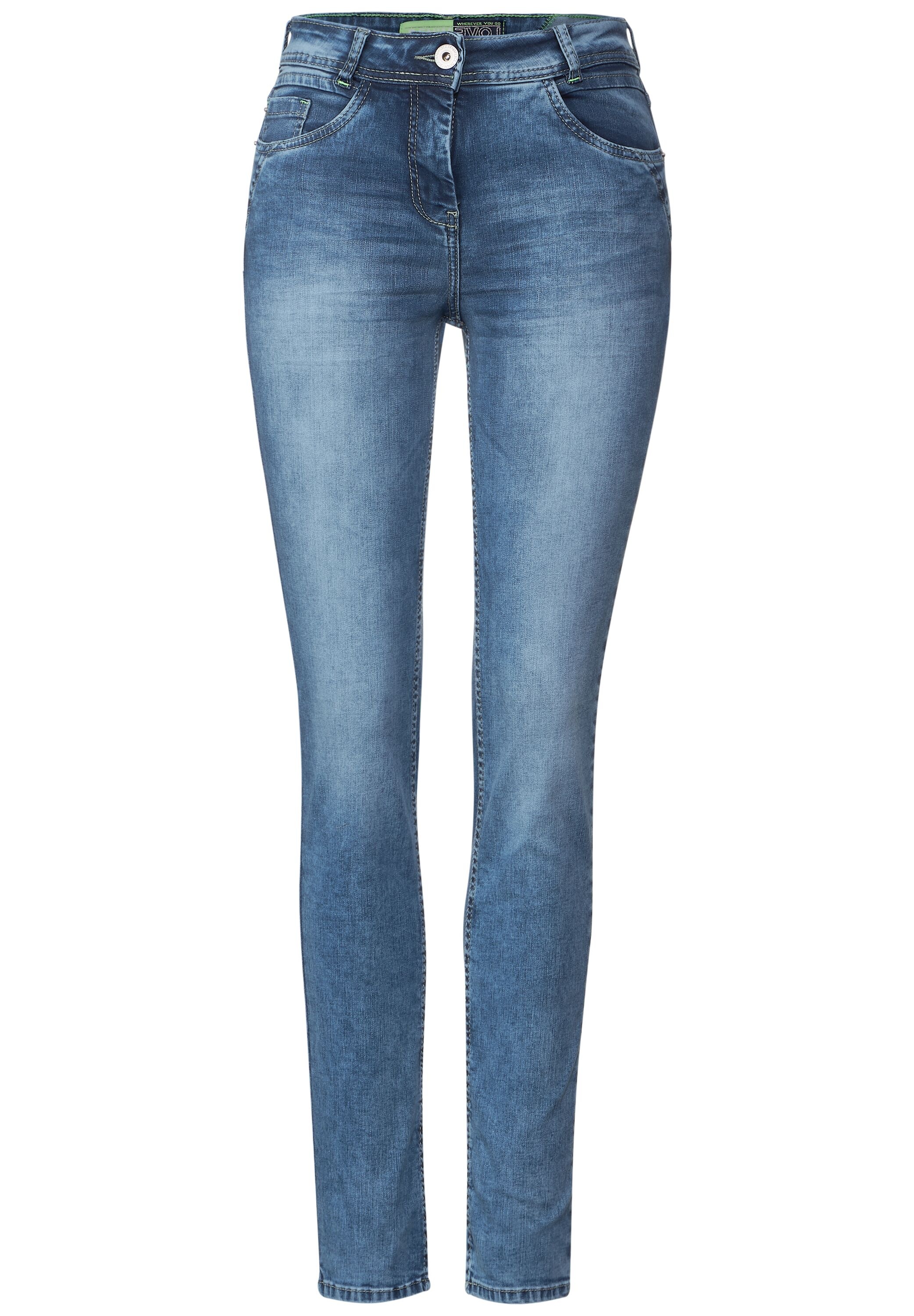 Cecil Slim-fit-Jeans, 5-Pocket-Style