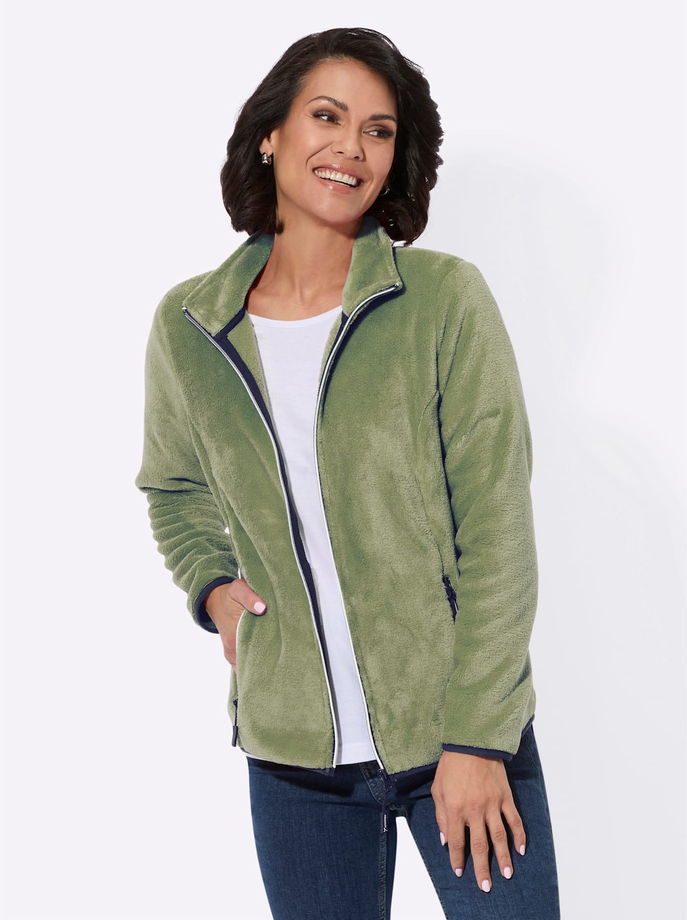 Casual Looks Fleecejacke