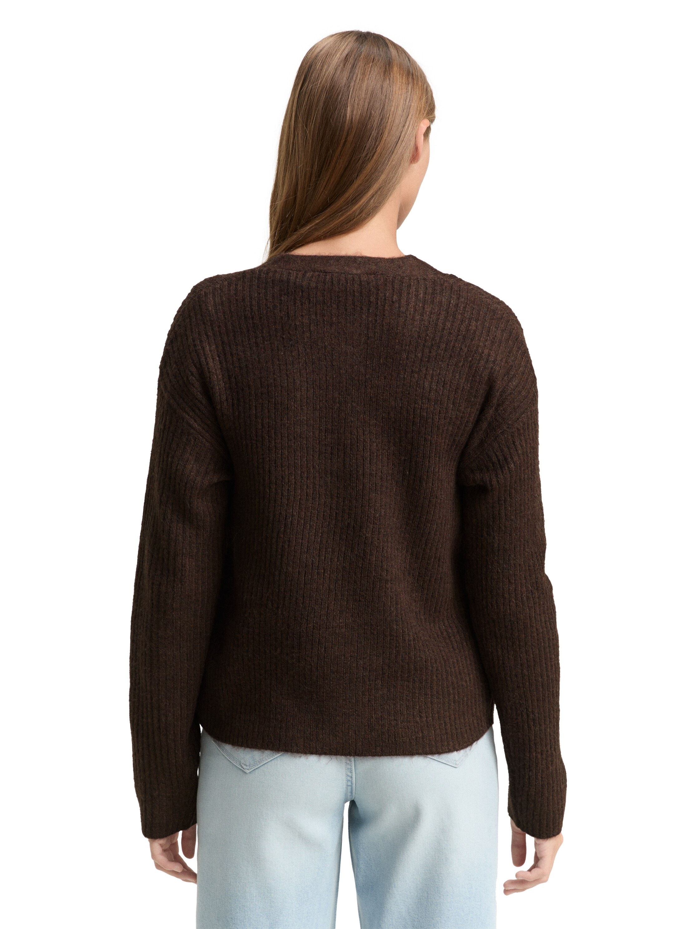 TOM TAILOR Denim Cardigan mit Struktur günstig online kaufen