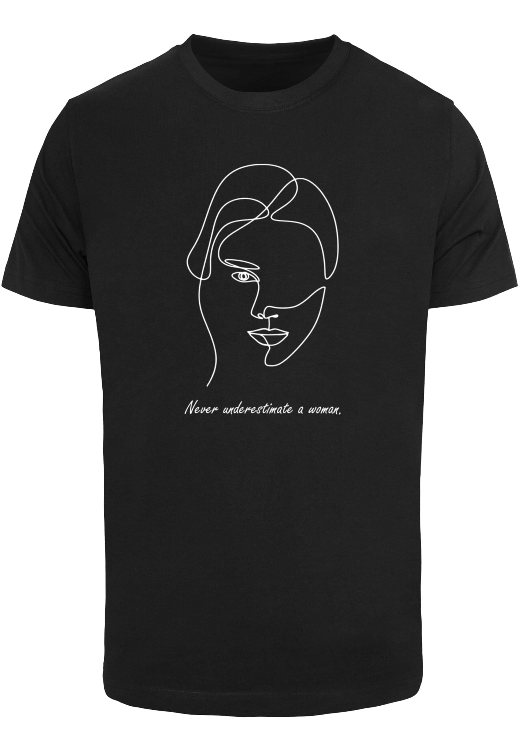 T-Shirt »Merchcode Unisex Woman WD - Figure T-Shirt Round Neck«, (1 tlg.)