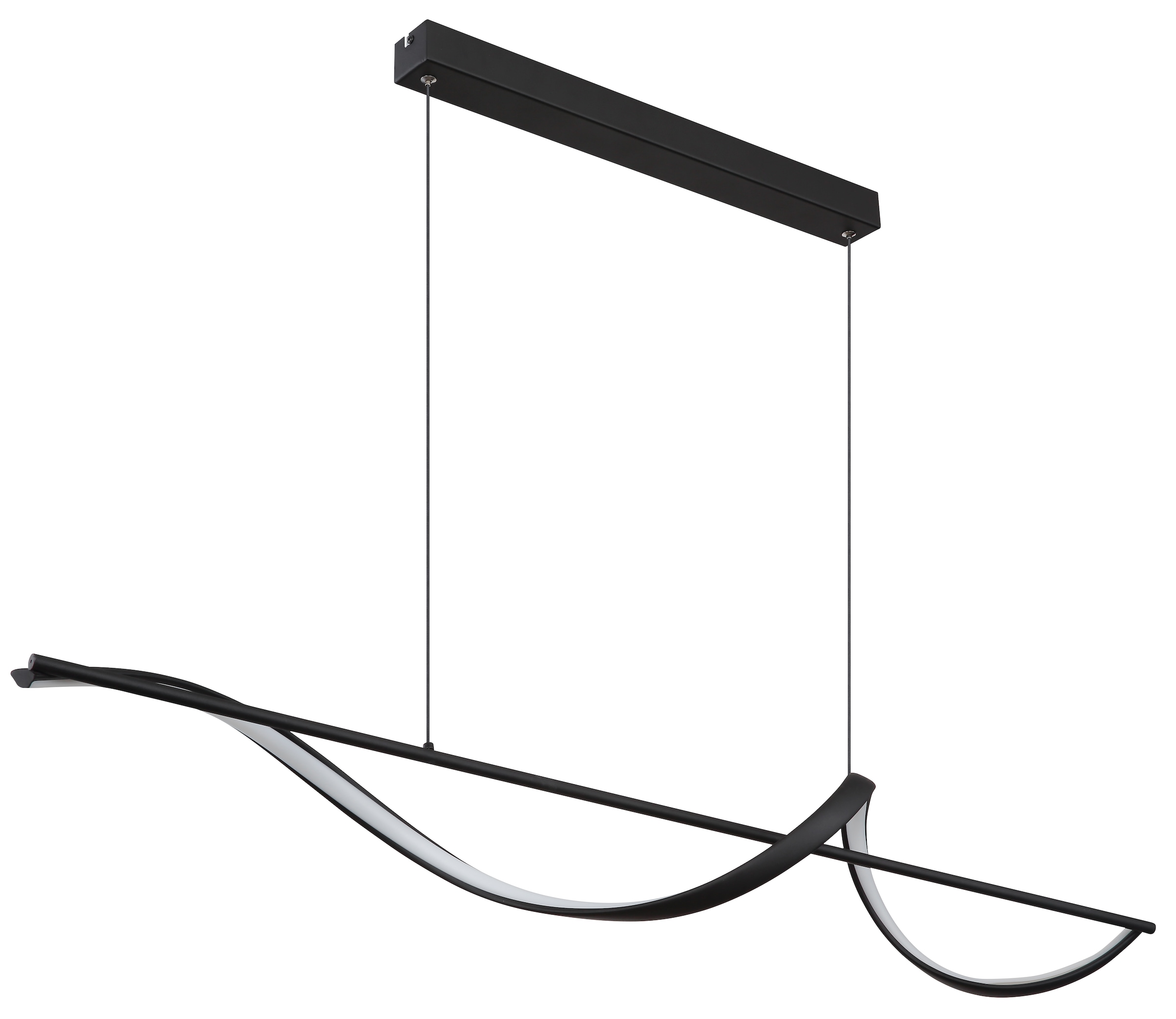 GLOBO LIGHTING LED Pendelleuchte »VIOLINO«, Leuchtmittel LED-Modul | LED fest integriert, Hängelampe/Hängeleuchte/Wohnzimmer/Esstisch/elegant