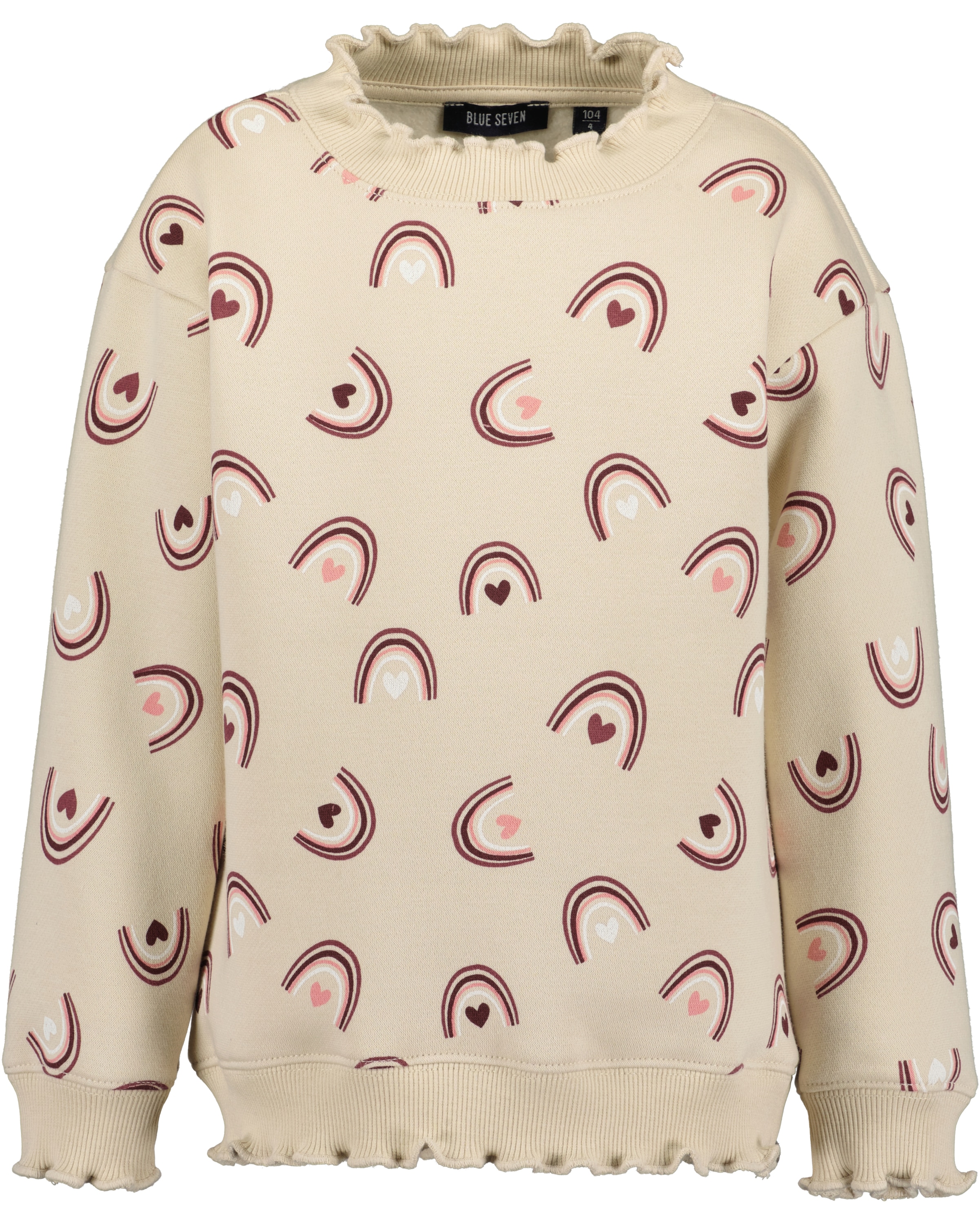 Blue Seven "Girls Sweatshirt mit Rüschen"