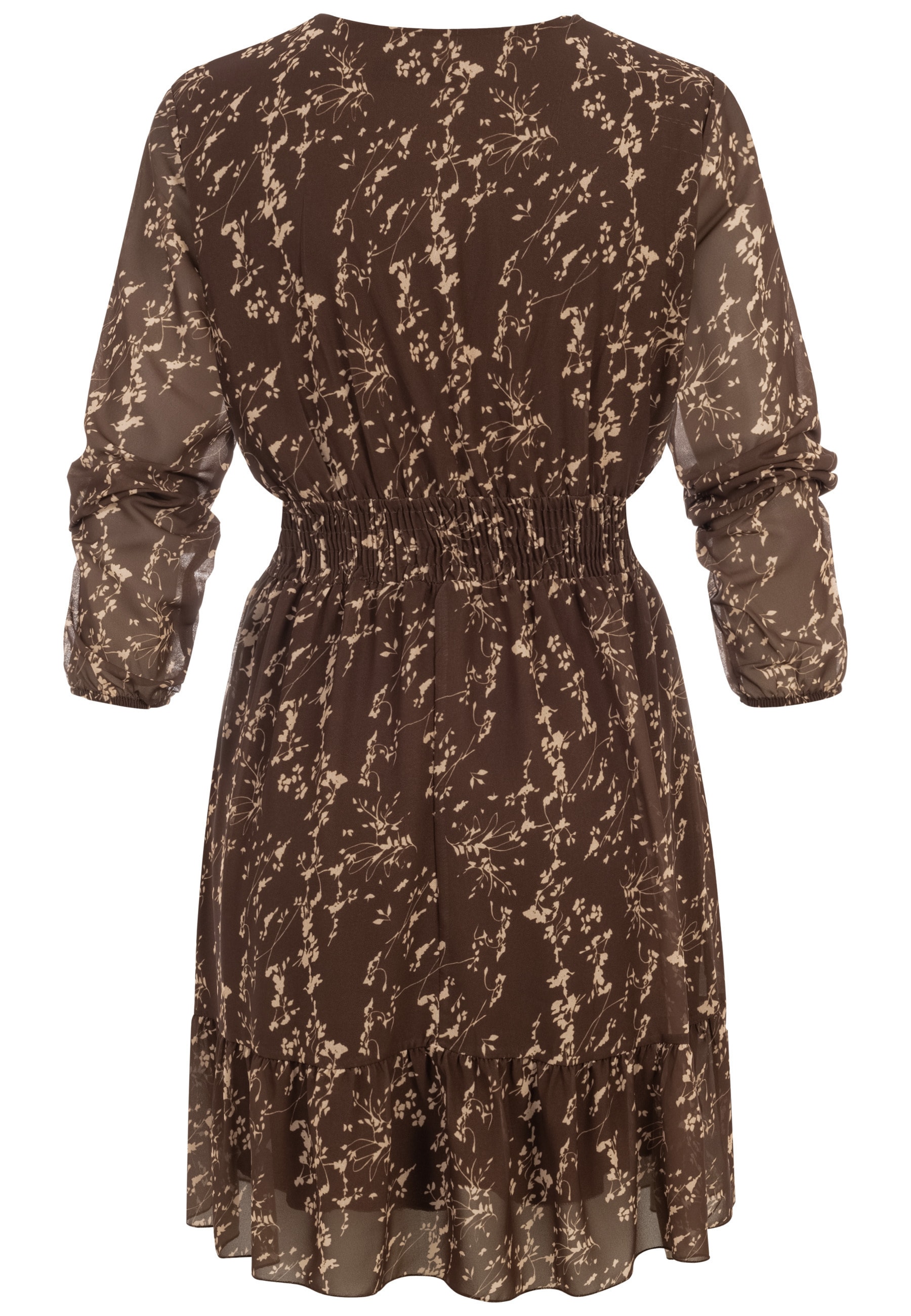 CLOUD 5IVE A-Linien-Kleid »CLOUD 5IVE Longsleeve Dress with abstract print« 1 tlg.