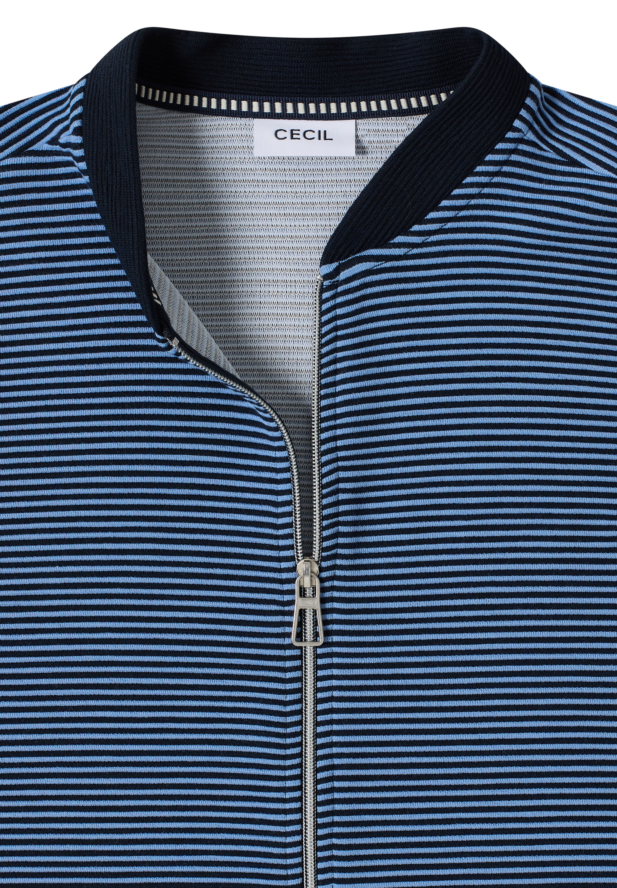 Cecil Cardigan mit Ottoman-Struktur