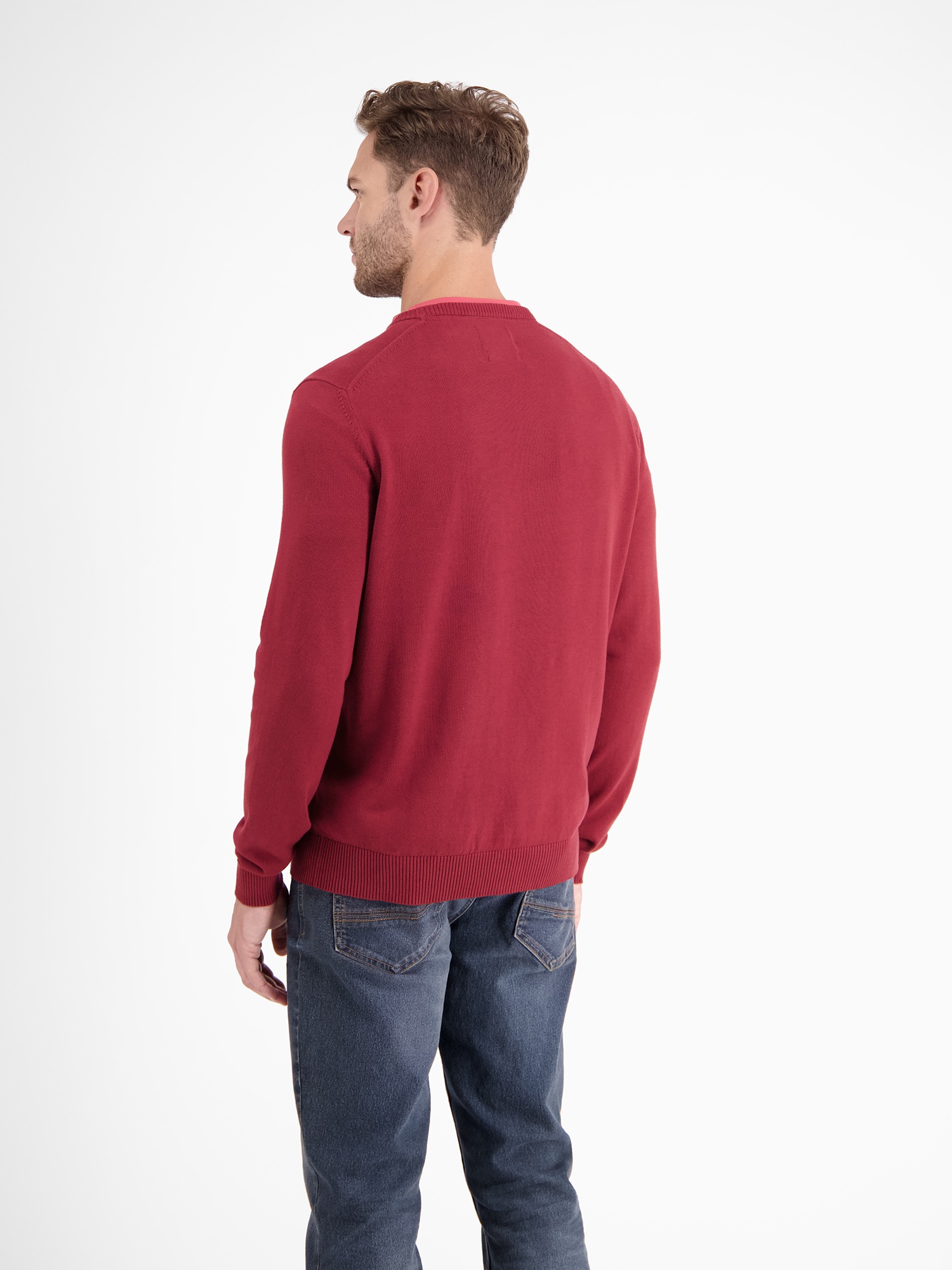 LERROS Strickpullover »LERROS Crewneck Strickpullover«