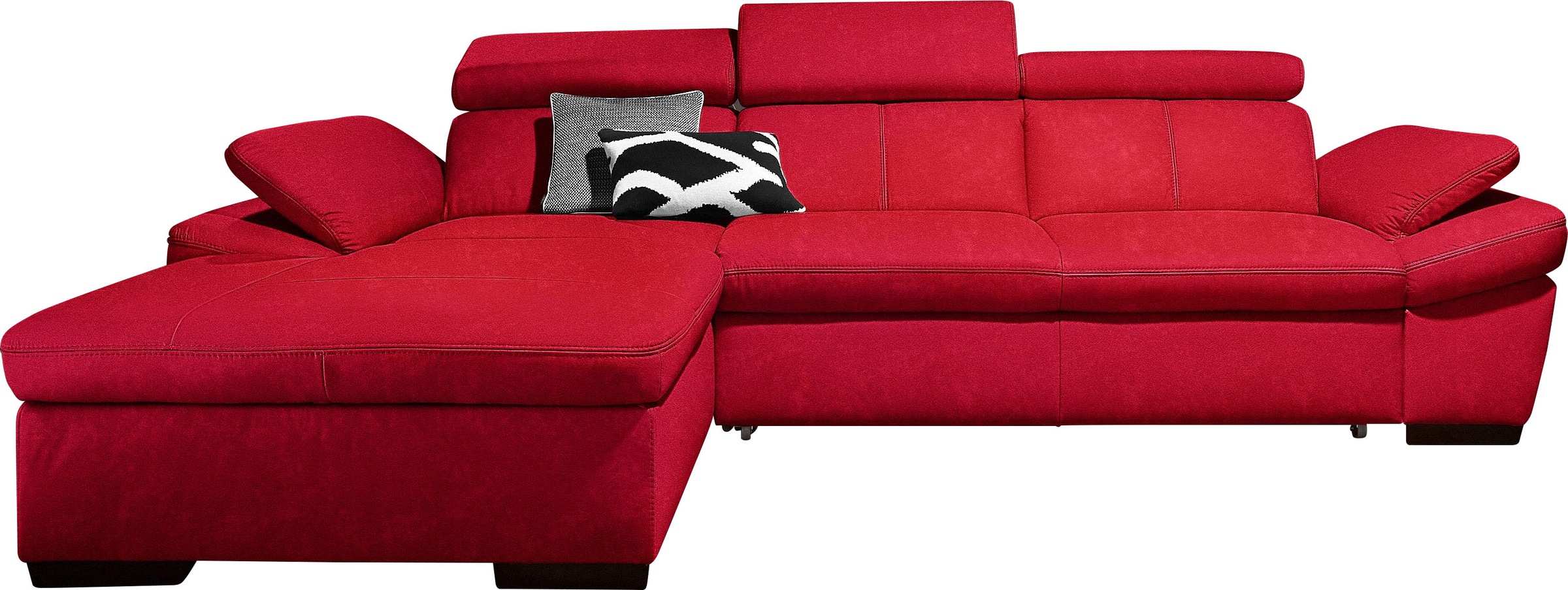exxpo - sofa fashion Ecksofa "Salerno, Funktionssofa, Breite 280cm, hoher S günstig online kaufen