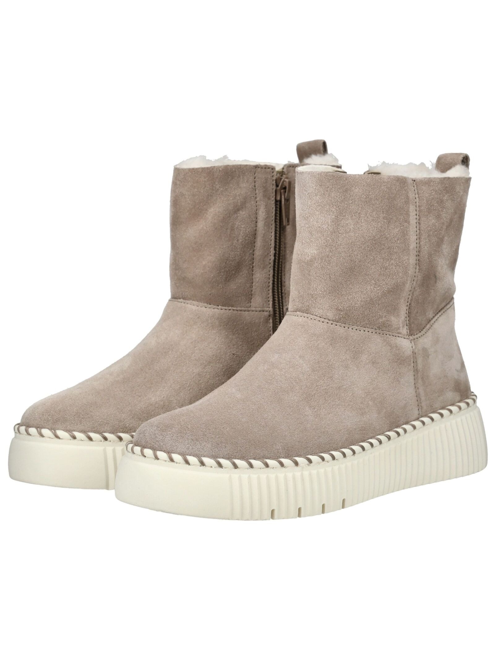 Gabor Women's Ankle Boot Suede Beige 39 3
