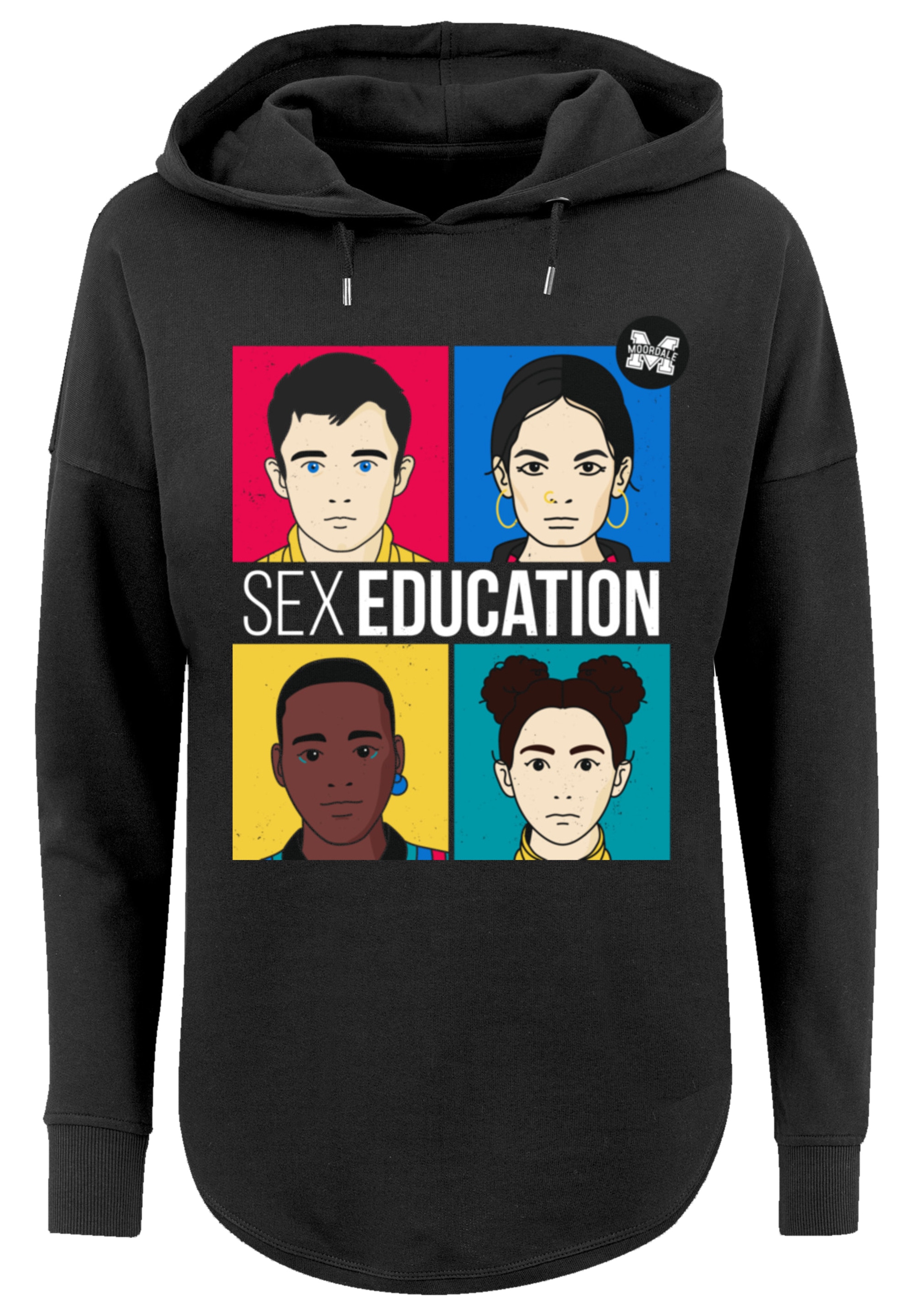 F4NT4STIC Kapuzenpullover "Sex Education Teen Illustrated Netflix TV Series günstig online kaufen