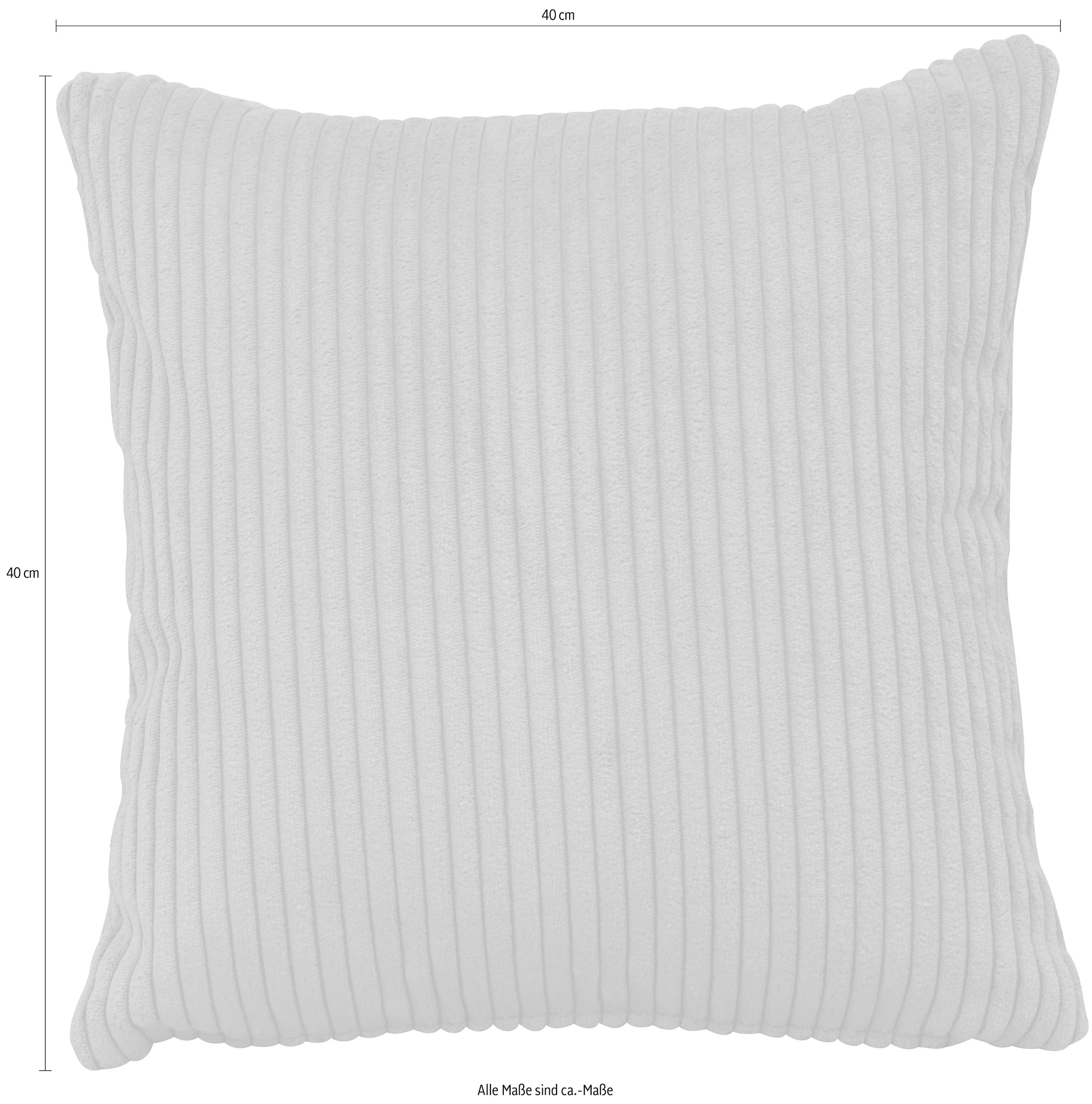 OTTO home Dekokissen »Faxe« Dekokissen mit Füllung, Sofakissen 2er Set 40x40cm