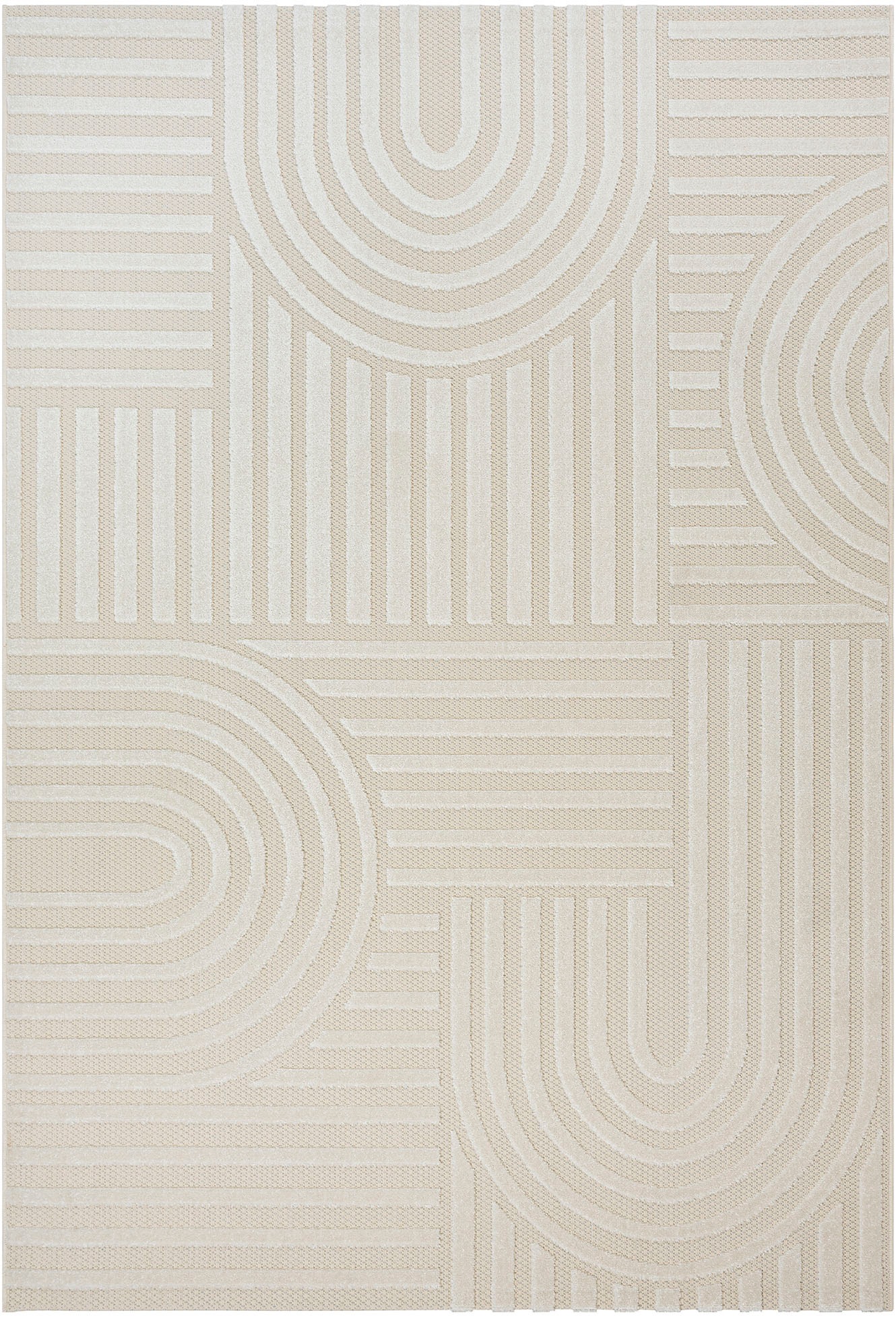 Thumbnail - Sanat Teppich "Berlin" rechteckig 6 mm Höhe In -und Outdoor geeignet, Außenbereich, Terrasse, Balkon, auch Läufer