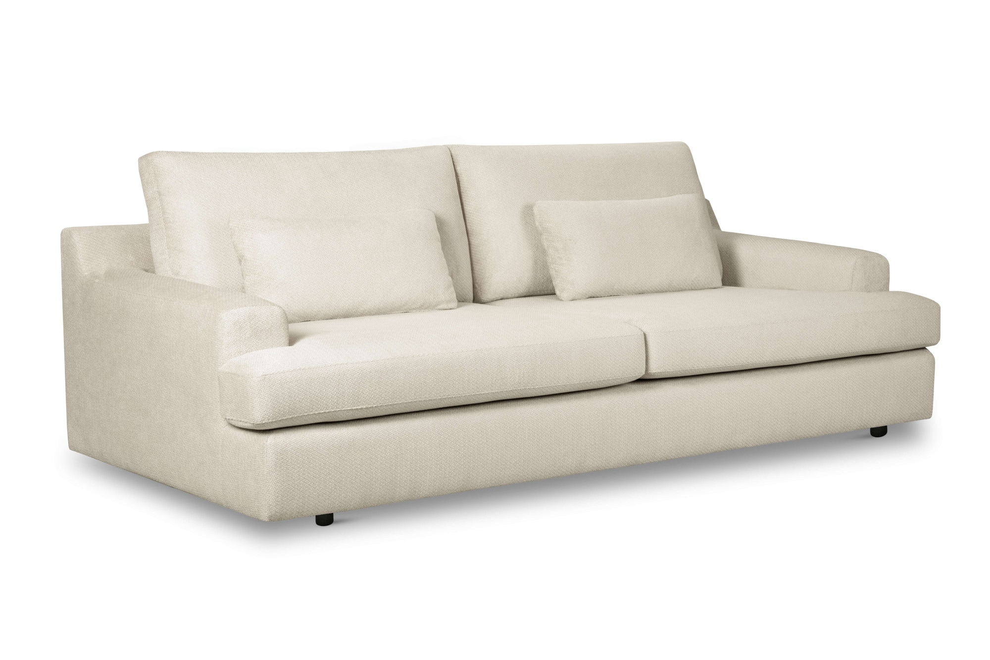 Home affaire Big-Sofa »Evelle 3 Sitzer Maxi«, 237 cm, tiefe Sitzfläche, Lounge-Sitzkomfort, Struktur, Breitcord