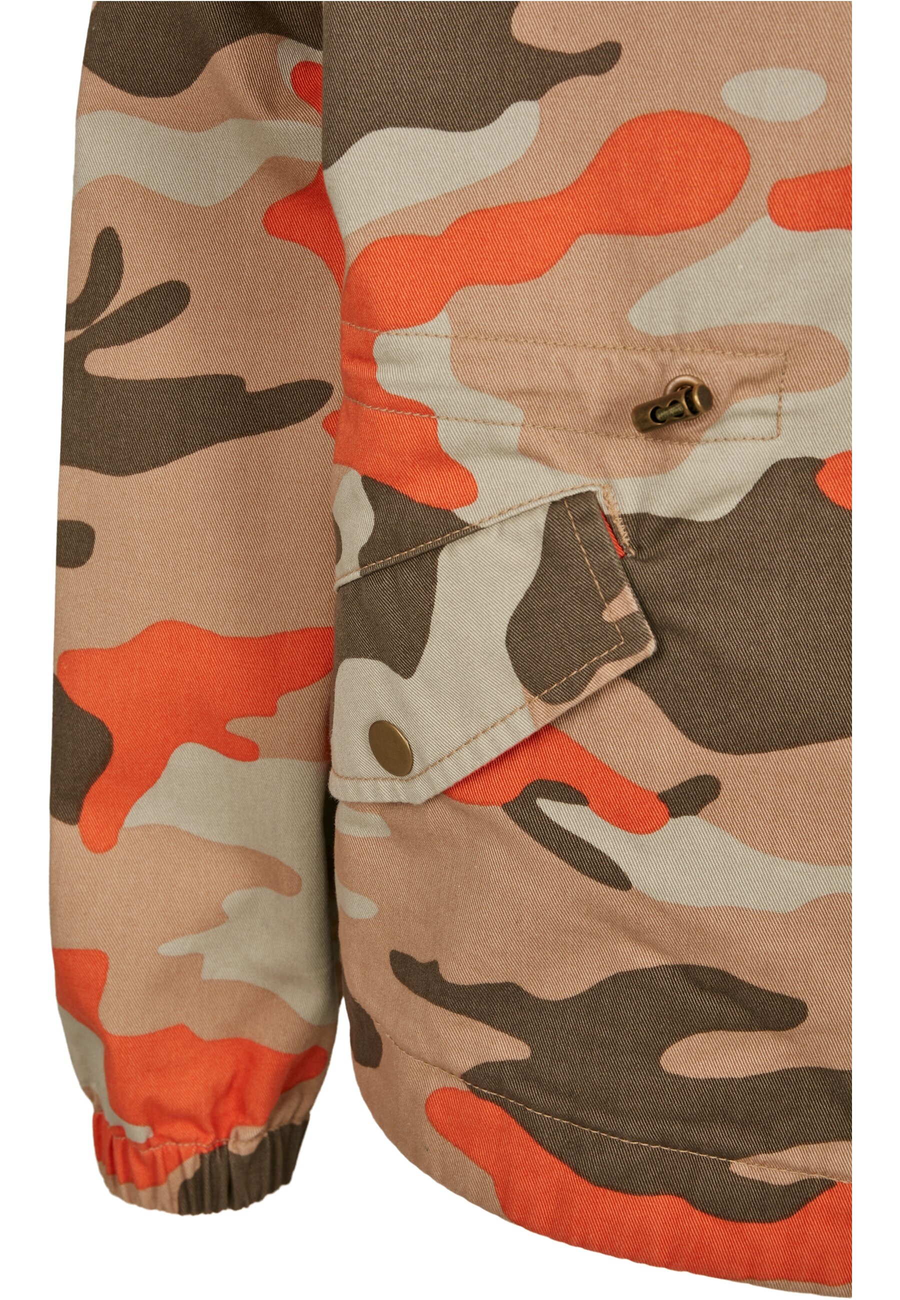 URBAN CLASSICS Allwetterjacke »Urban Classics Damen Ladies Oversized Camo Parka Jacket«, (1 St.), mit Kapuze