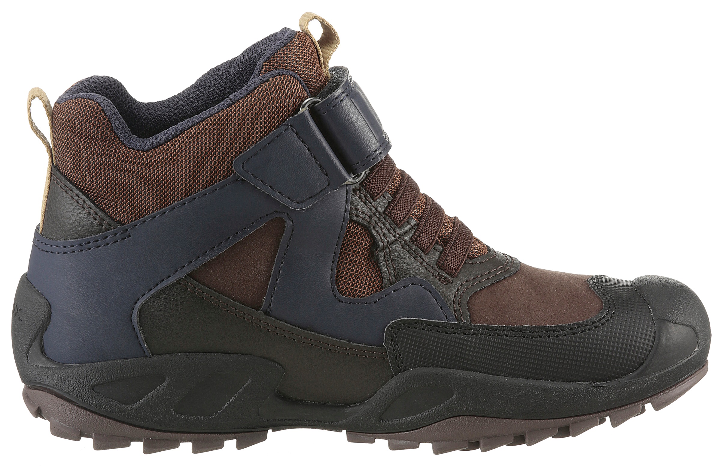 Geox Winterstiefel »J NEW SAVAGE BOY B ABX«, Trekkingboots, Winterstiefel, Kindergartenschuh mit Warmfutter