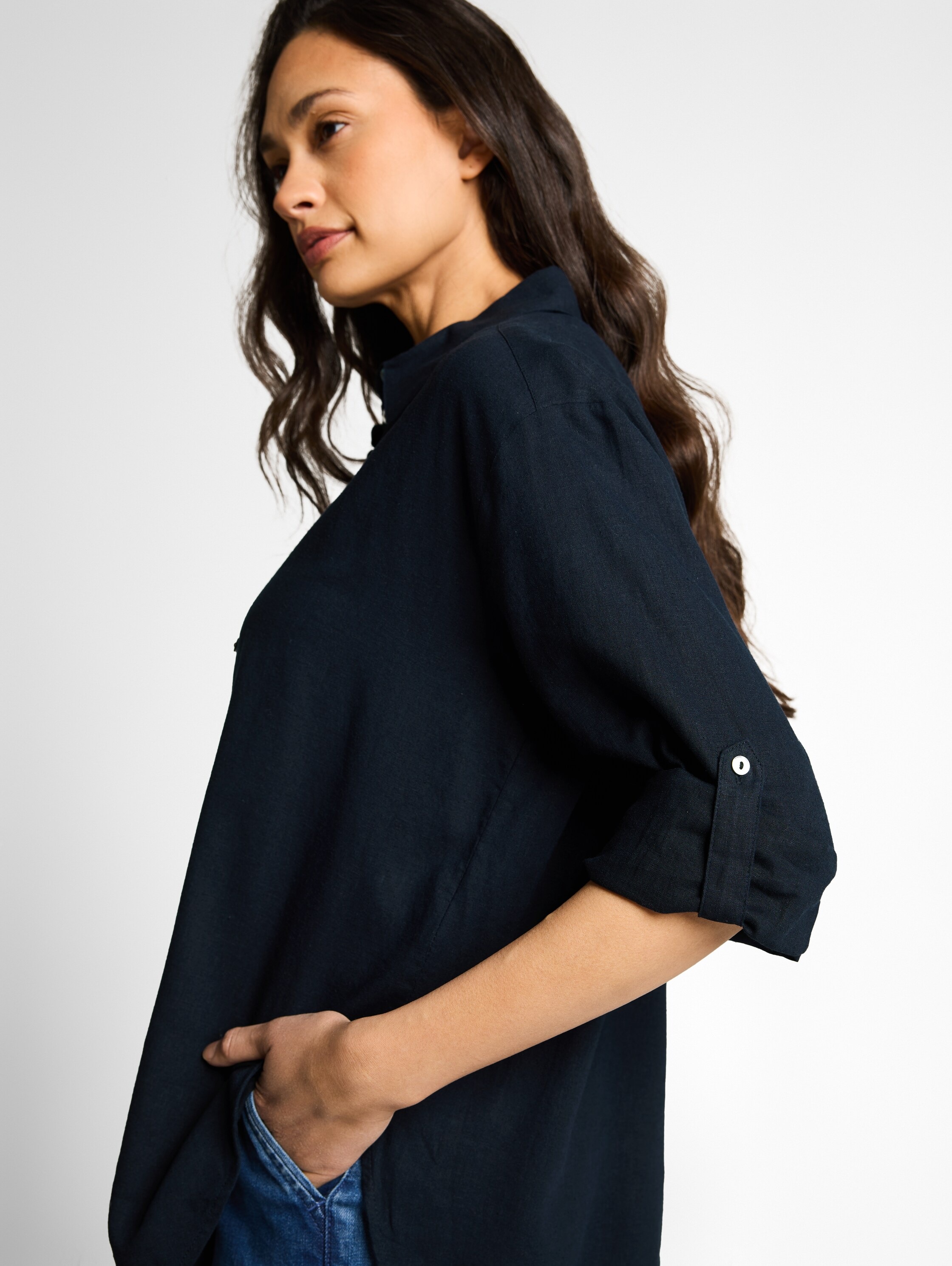 Thumbnail - TOM TAILOR Hemdbluse mit Turn-Up Ärmeln