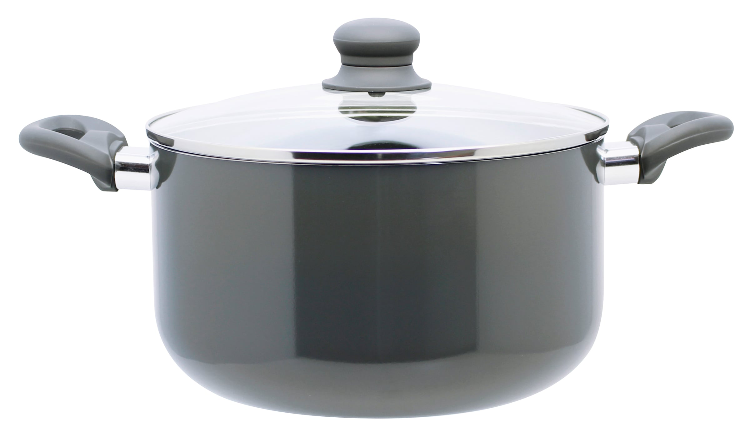 Elo Topf-Set »Rhino Topfset 4-teilig«, Aluminium, (Set, 7 tlg.), Hitzeisolierende Softtouch Griffe