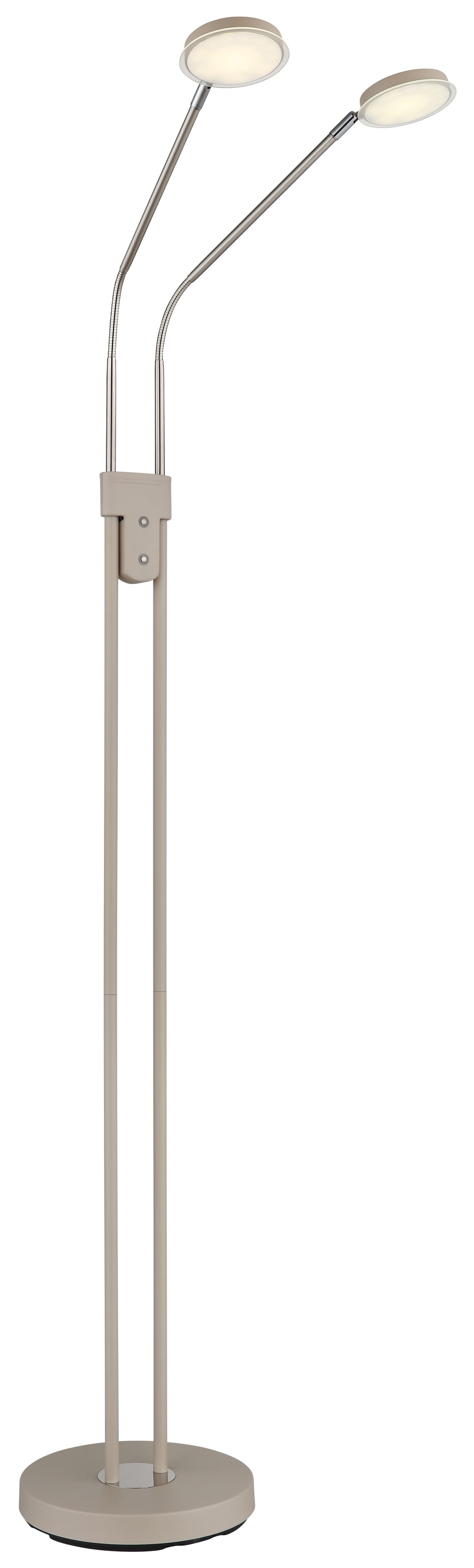 GLOBO LIGHTING Stehlampe »SILVIO« LED-Modul 1 Stk. Stehleuchte mit Touchdimmer, flexibel, modern & komfortabel