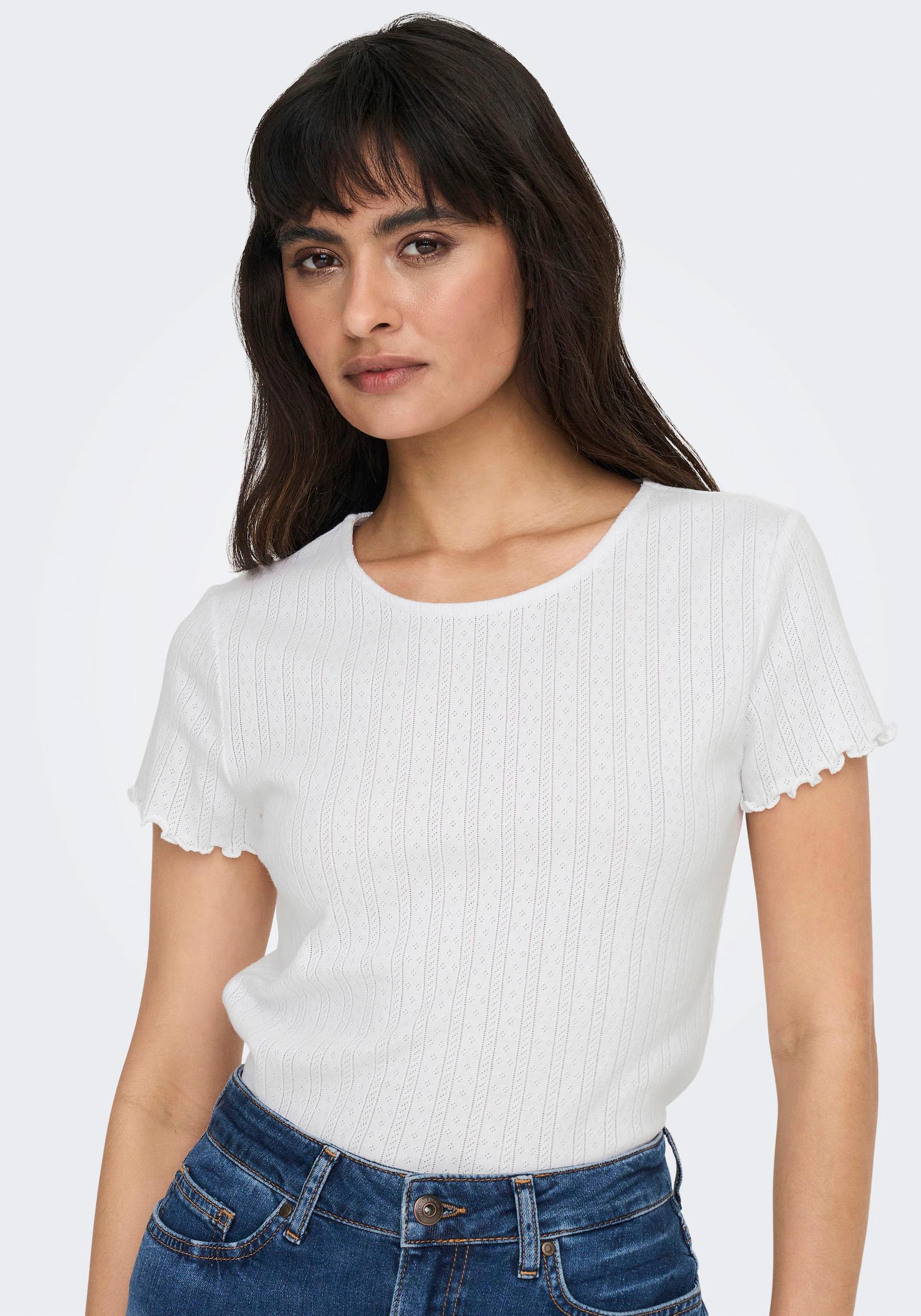 Only Damen T-Shirt ONLCARLOTTA - Regular Fit günstig online kaufen