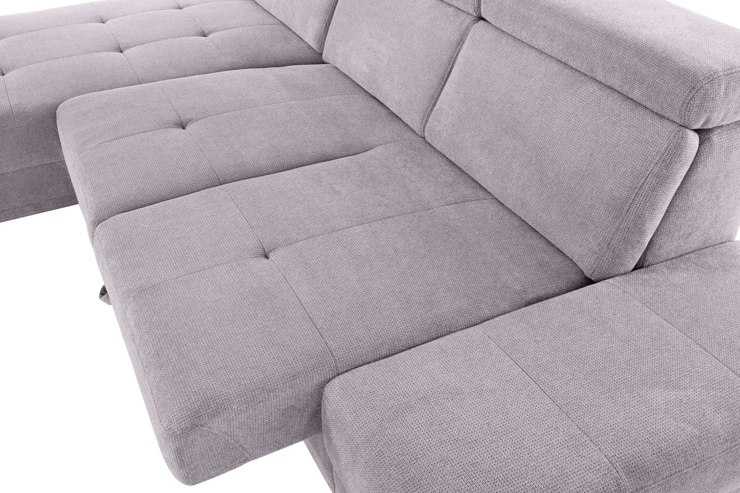 INOSIGN Ecksofa »Cardiz L-Form«, inkl.Kopfteilverstellung und Federkern wahlweise mit Bettfunktion