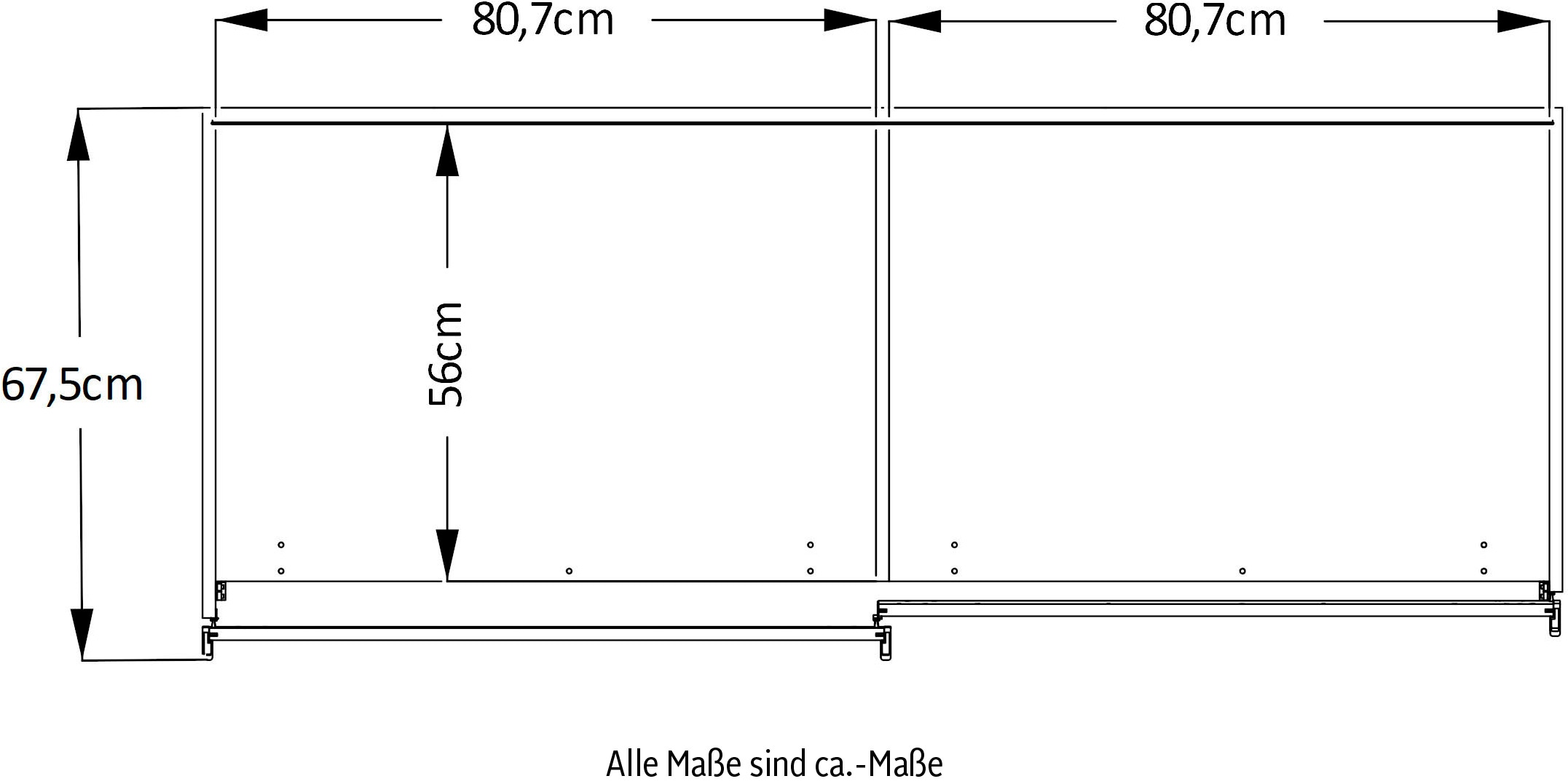 STAUD Schwebetürenschrank »Sinfonie Plus, edles Design in hochwertiger Qualität, Made in Germany«, In vier verschiedenen Ausstattungsvarianten